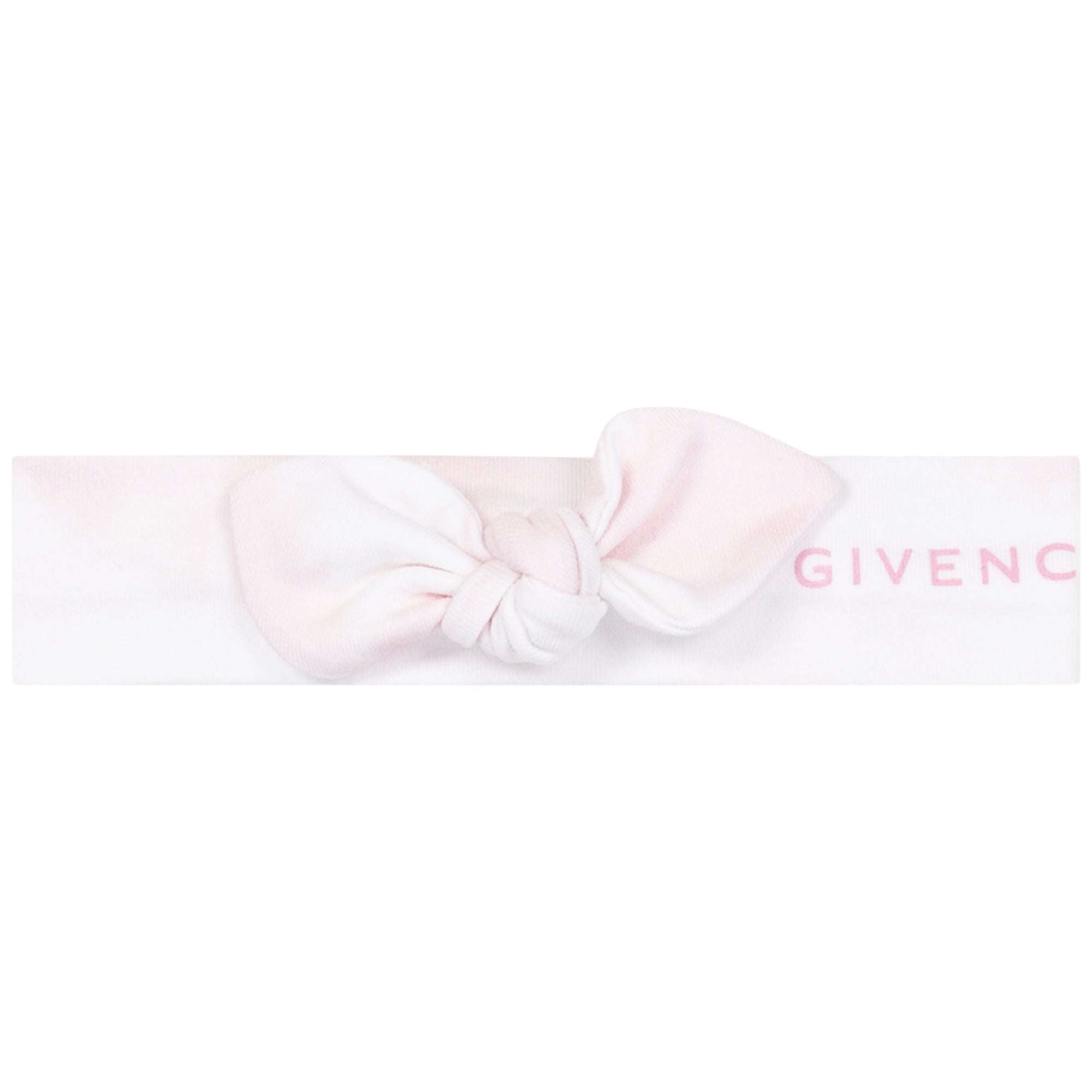 Baby Girls White Logo Cotton Set