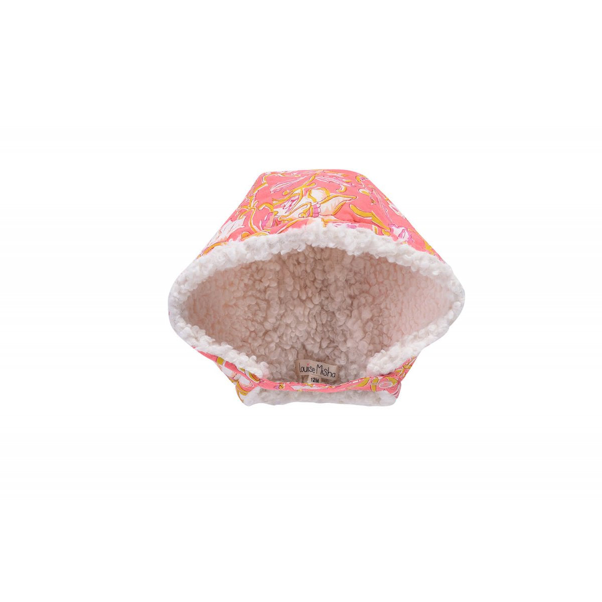 Baby Girls Coral Flower Cotton Hat