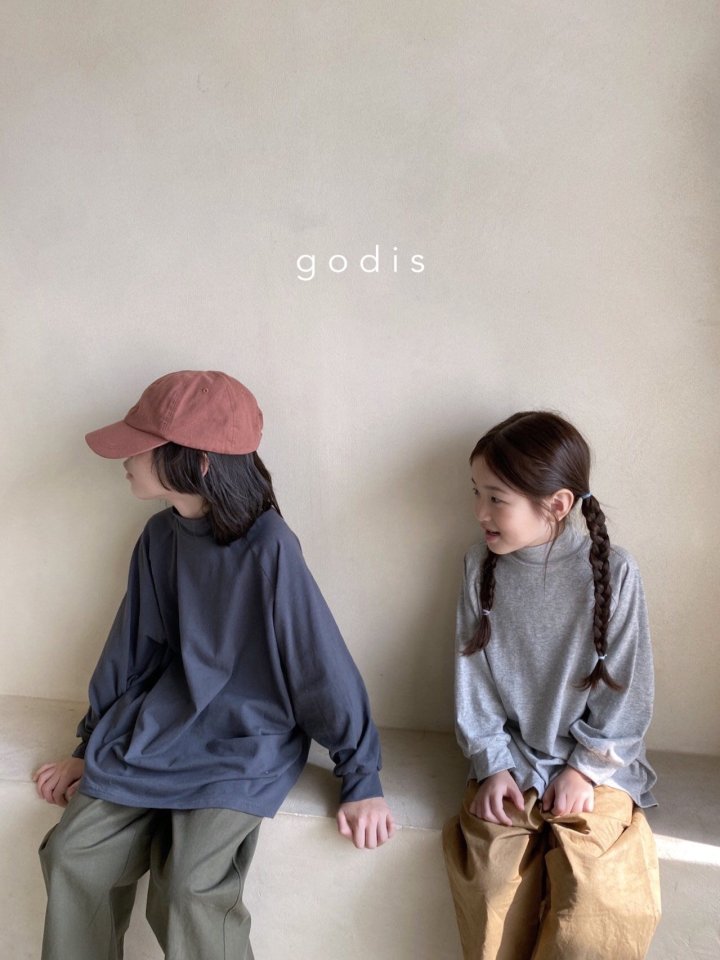 Boys & Girls Charcoal Cotton T-Shirt