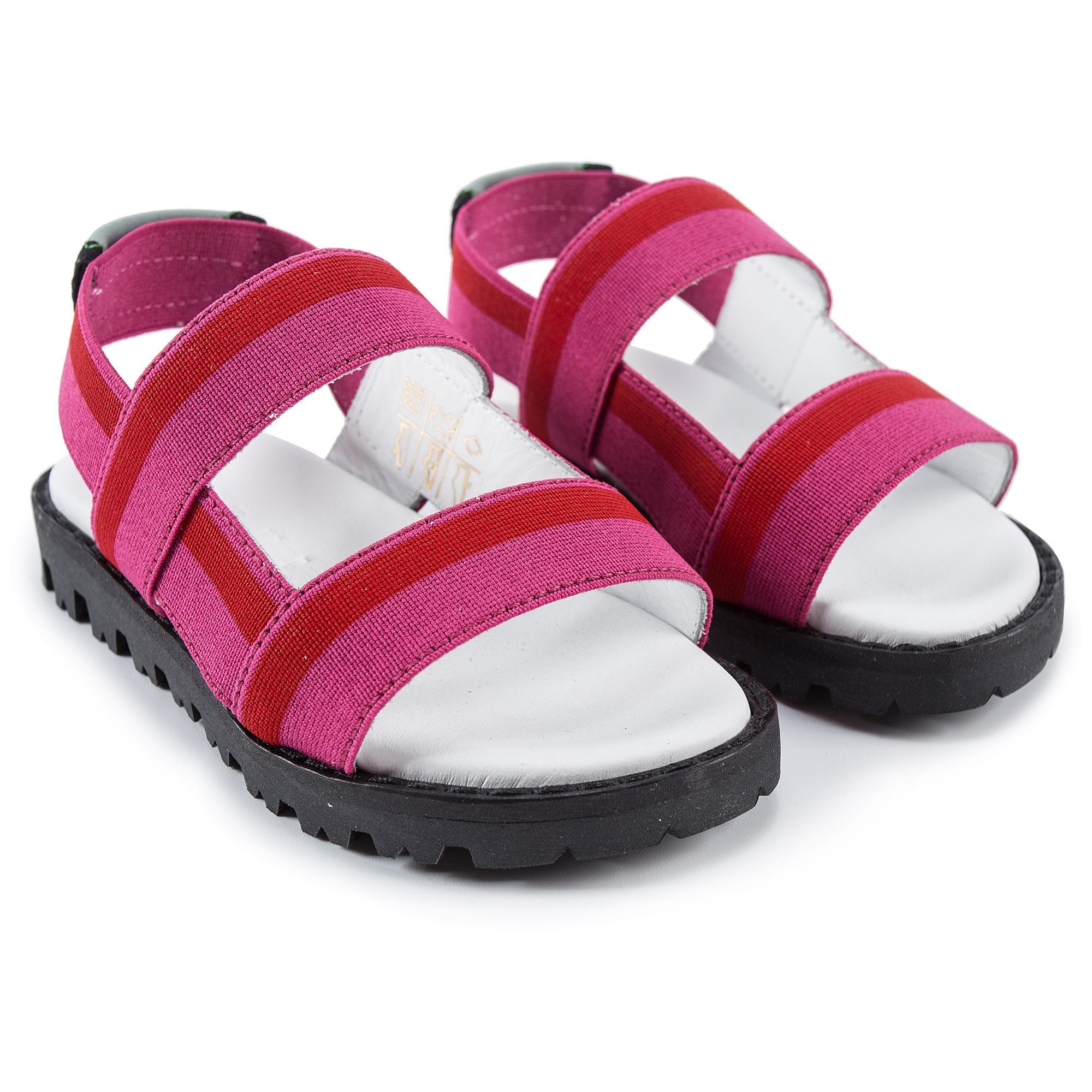 Girls Pink & Red Sandals