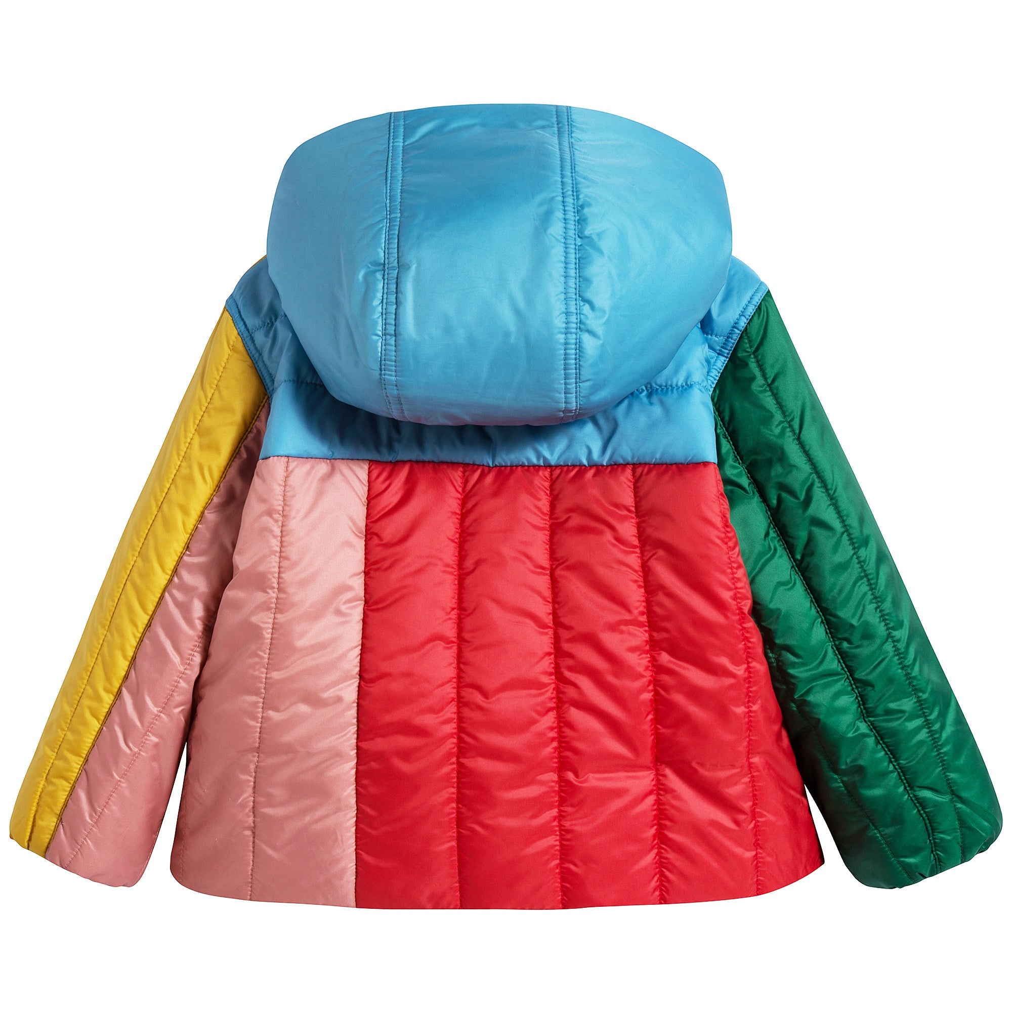 Girls Bright Orange Red Coat