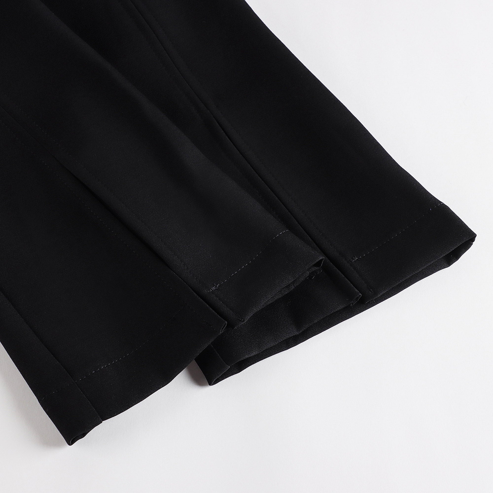 Girls Black Logo Trousers