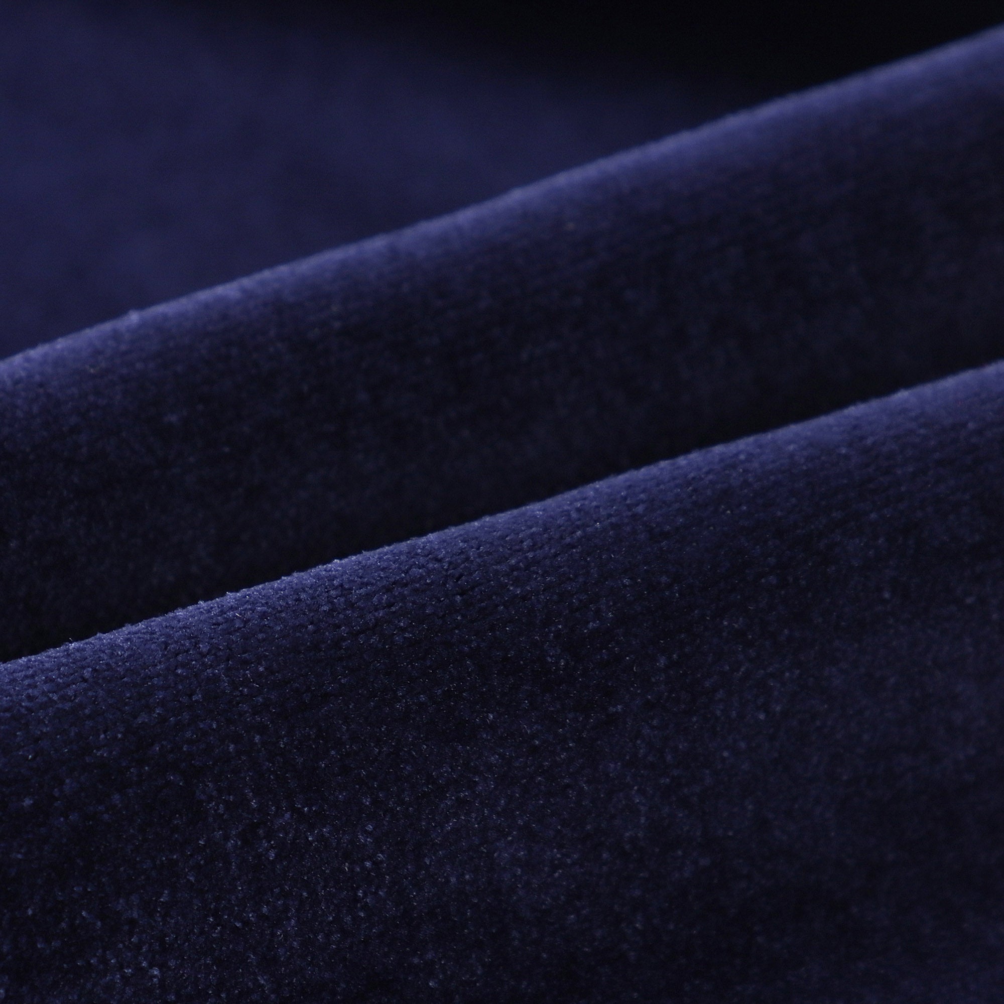 Girls Dark Blue Velvet Trousers