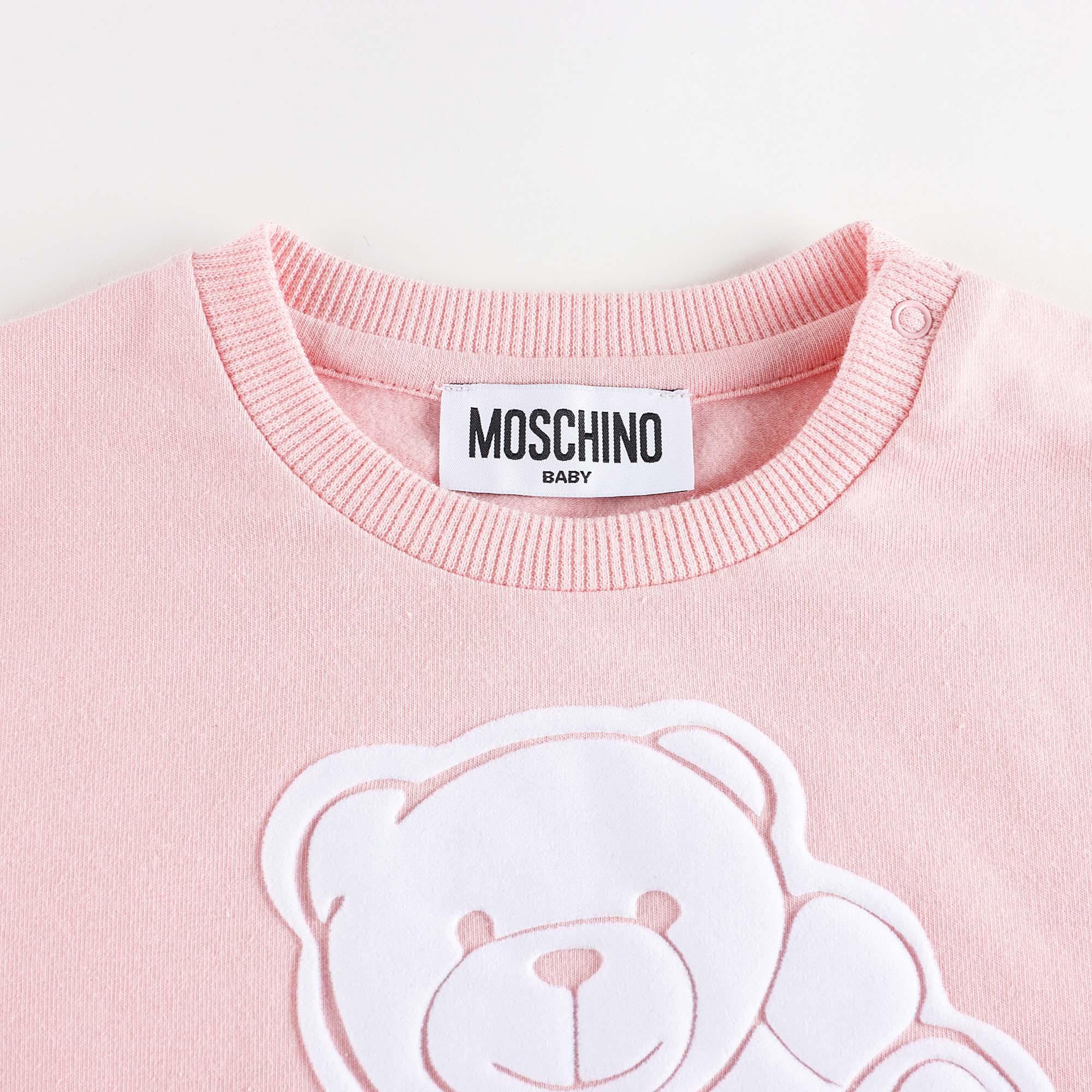 Baby Boys & Girls Pink Bear Cotton T-Shirt