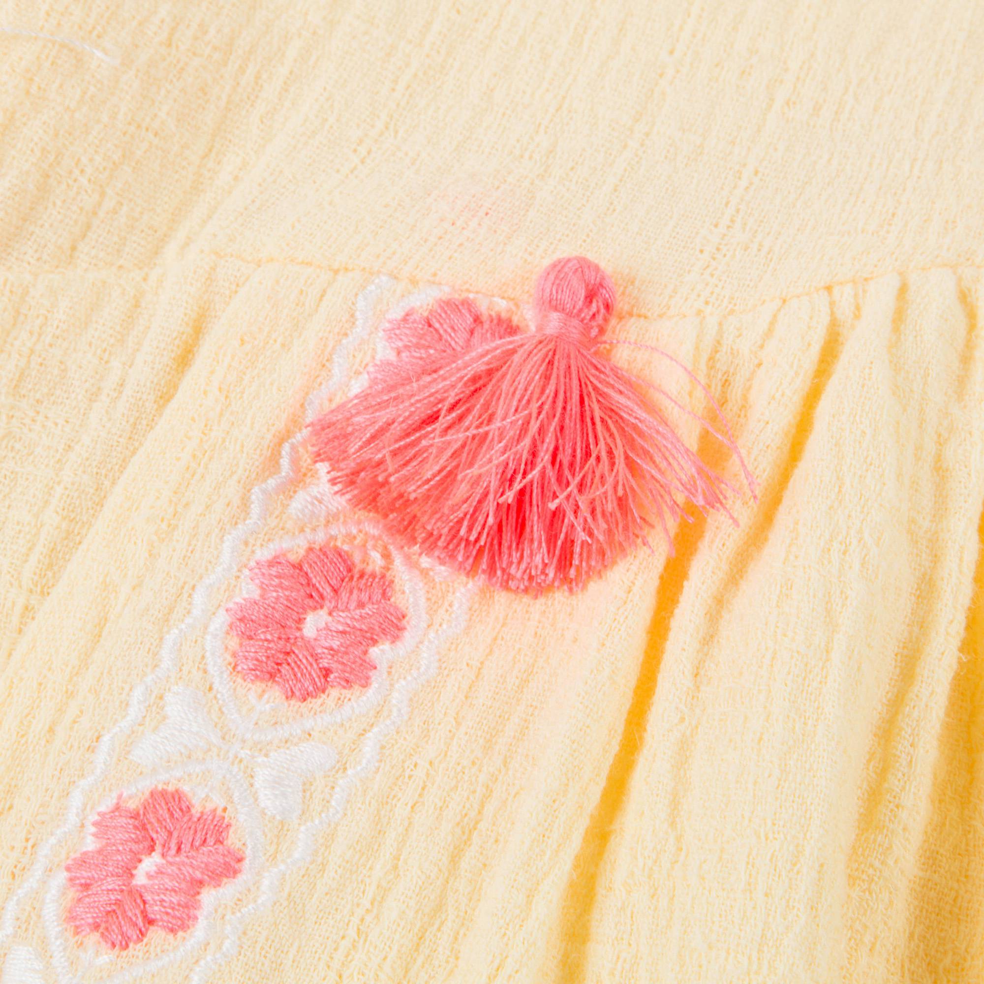 Girls Lemon "Hindaka" Dress