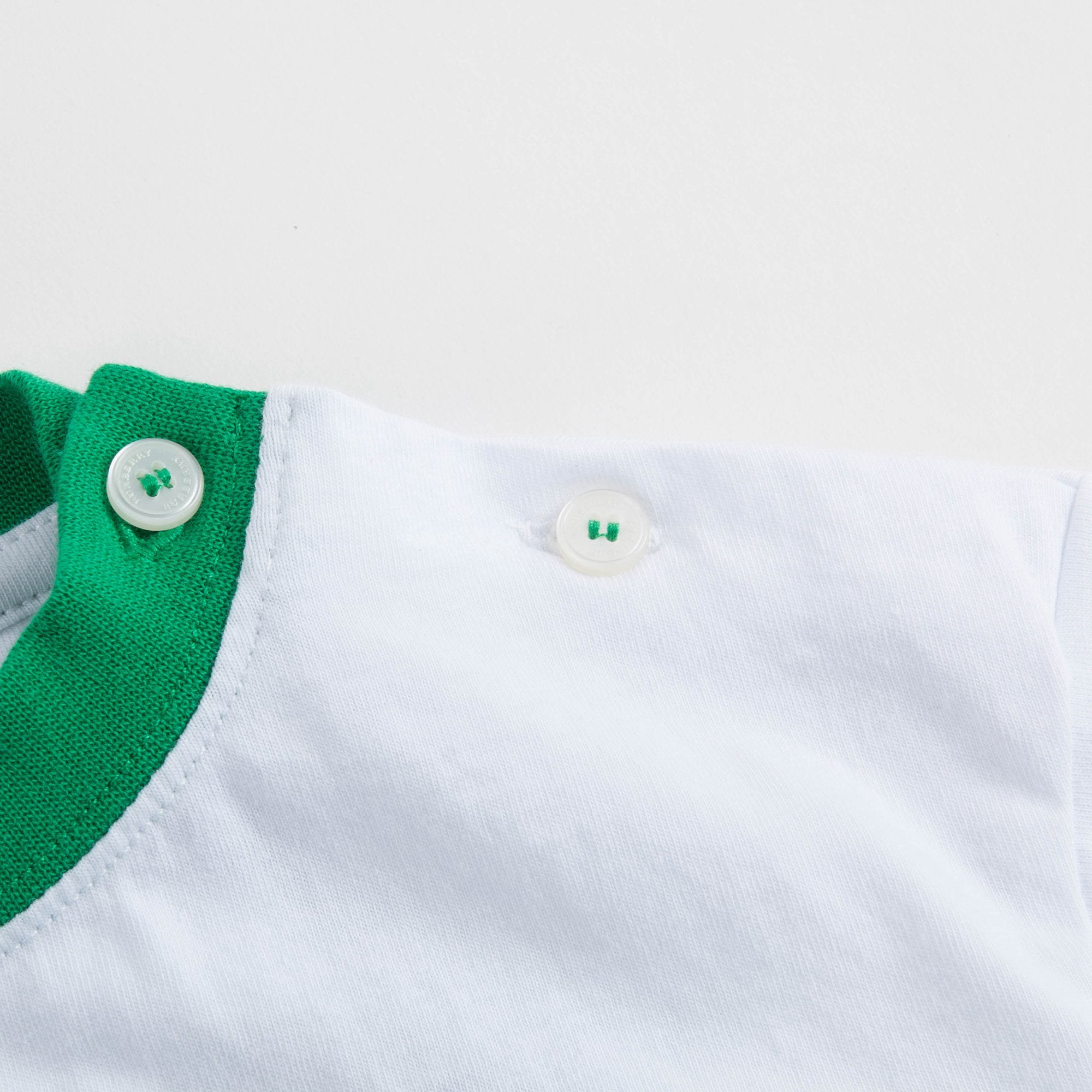 Baby Girls White Cotton T-shirt