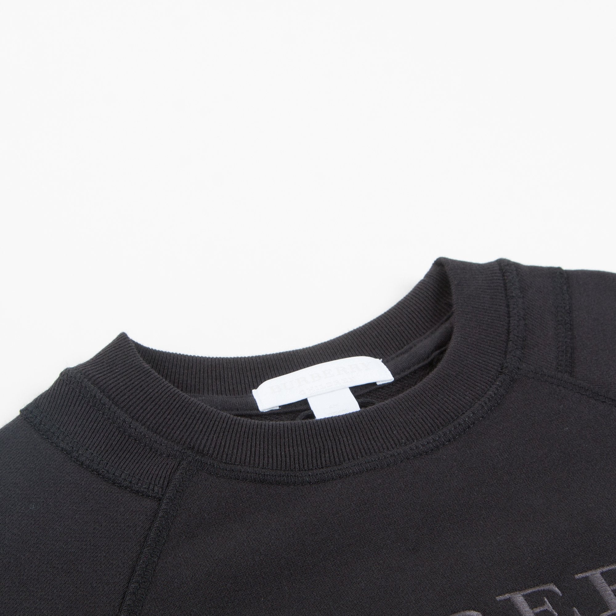 Baby &  Girls  Black  Cotton   Swerteshirt