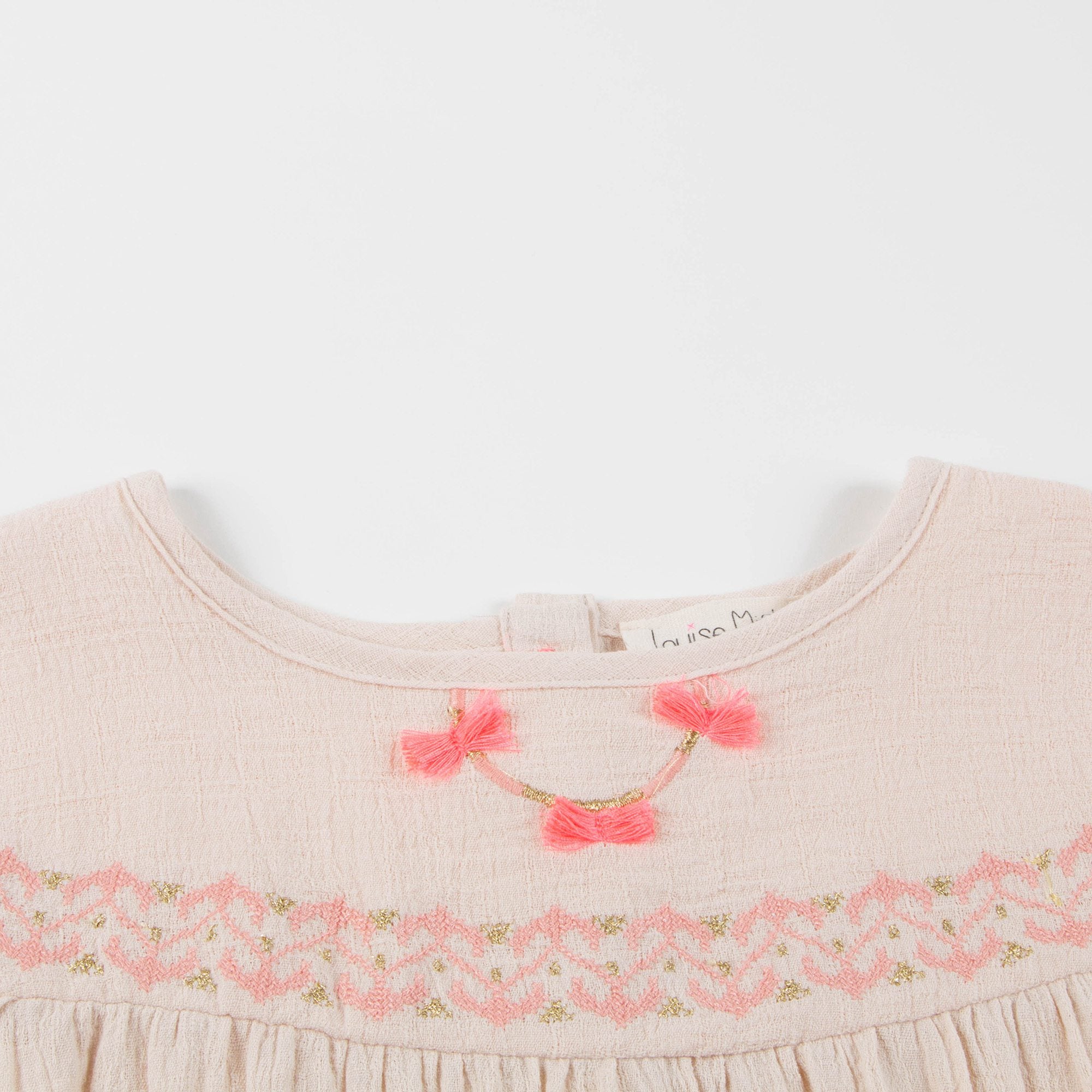 Girls Beige "Kabylie" Top