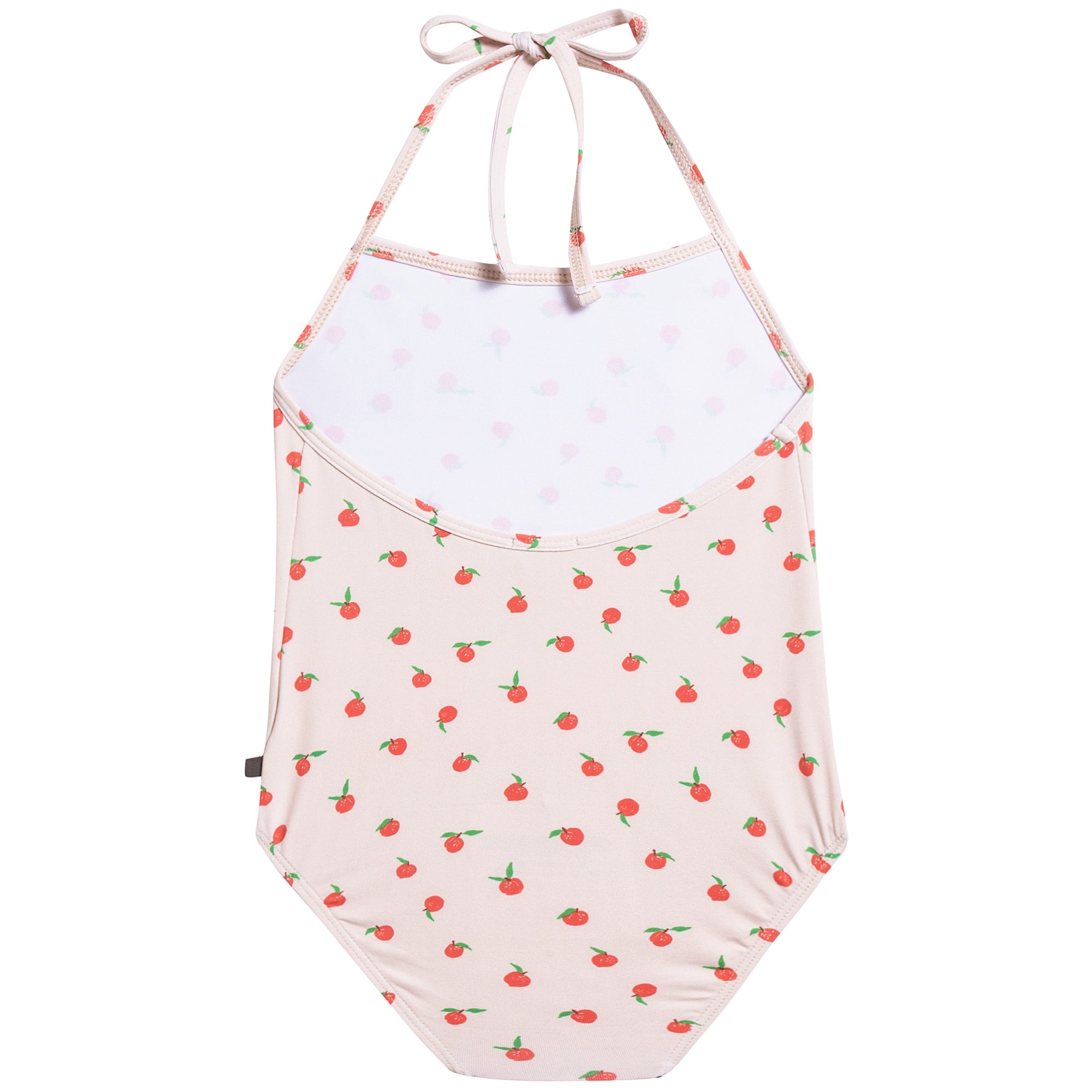 Girls Pink & Peaches Halter Bathing Suit