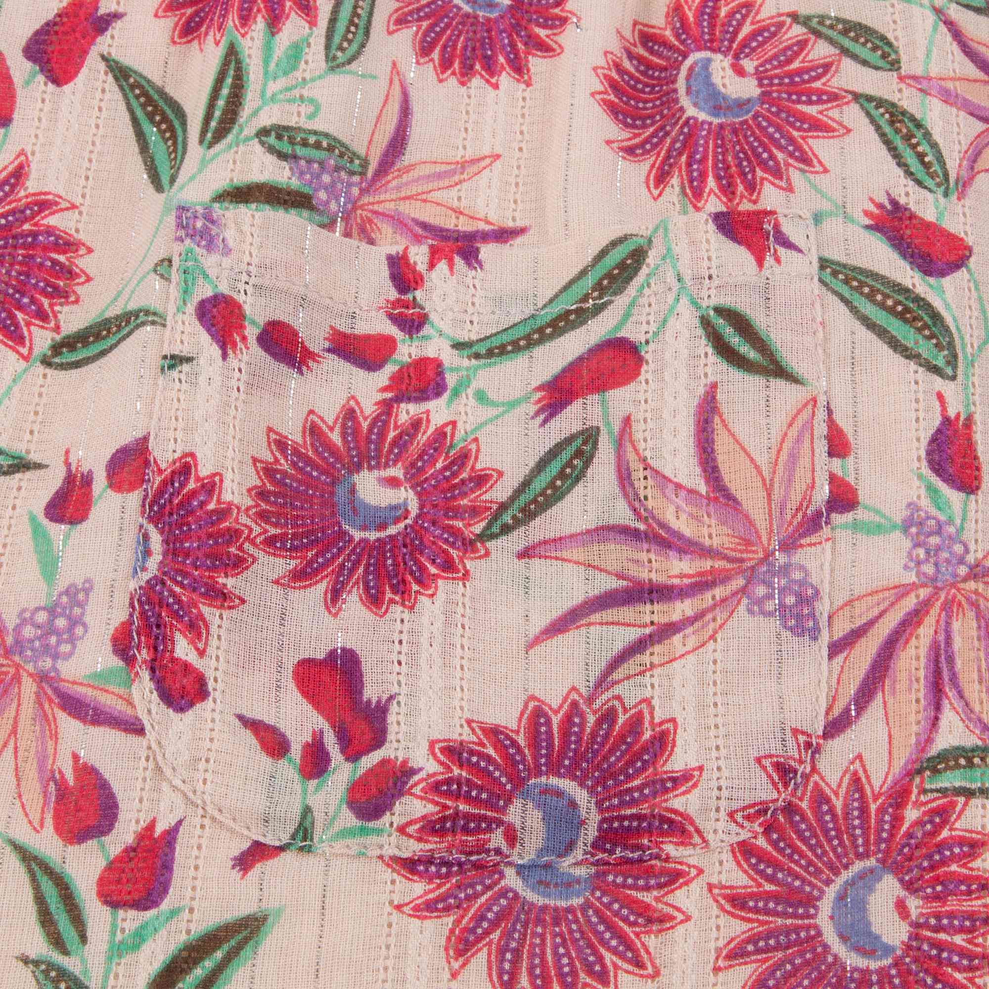 Girls White Flower "Acapulco" Dress