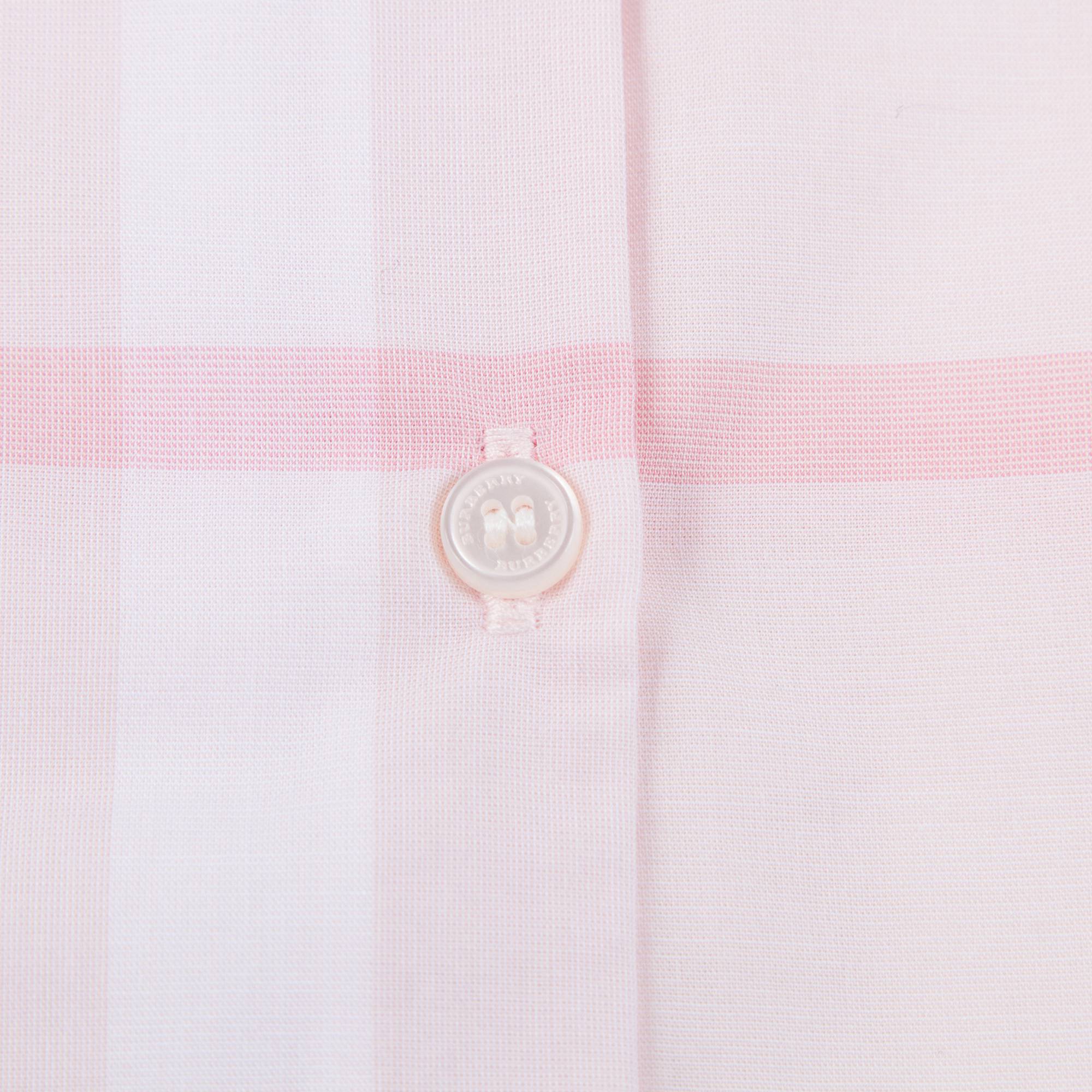 Baby  Girls  Ice  Pink   Cotton  Check   Dress