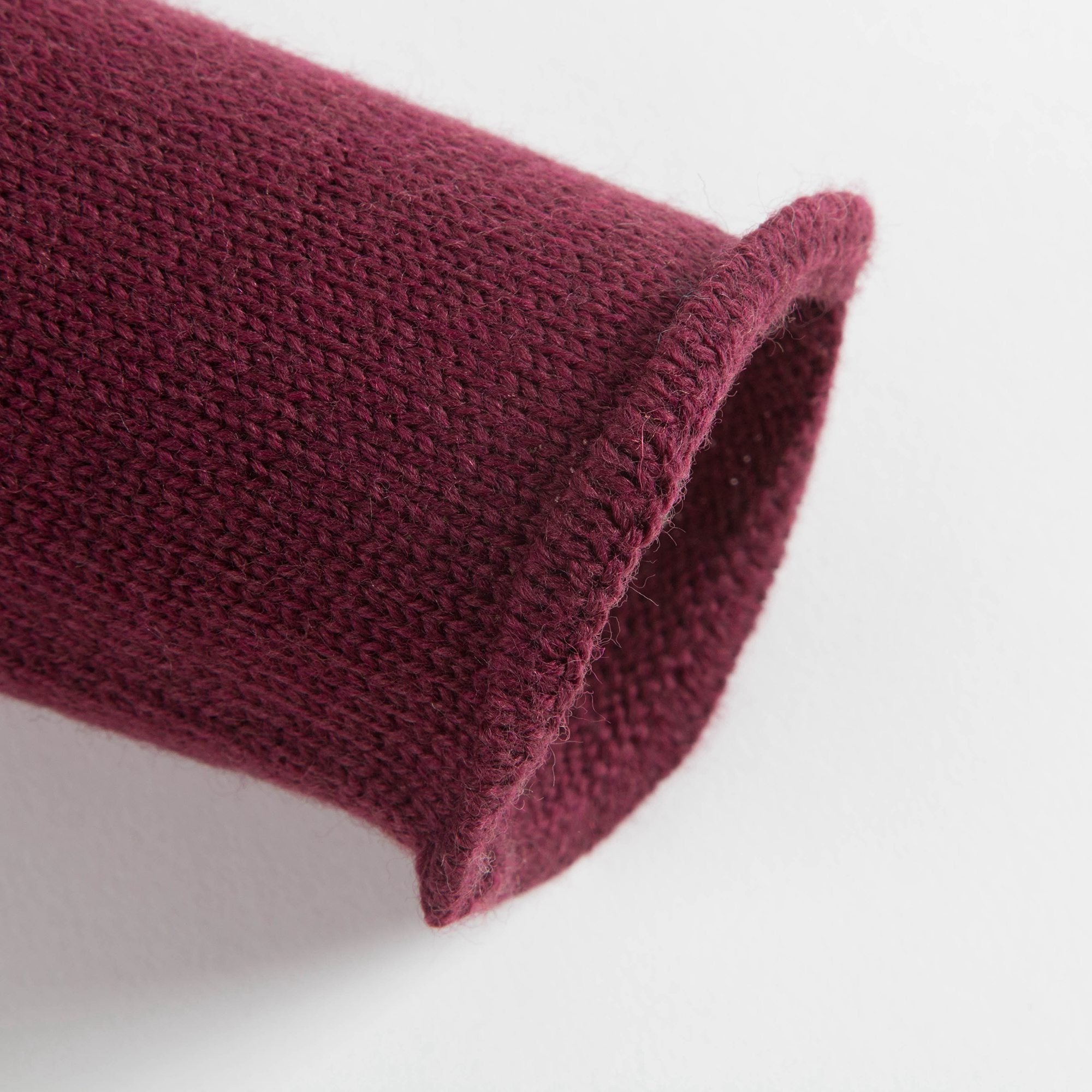 Girls Red Wine Cardigan