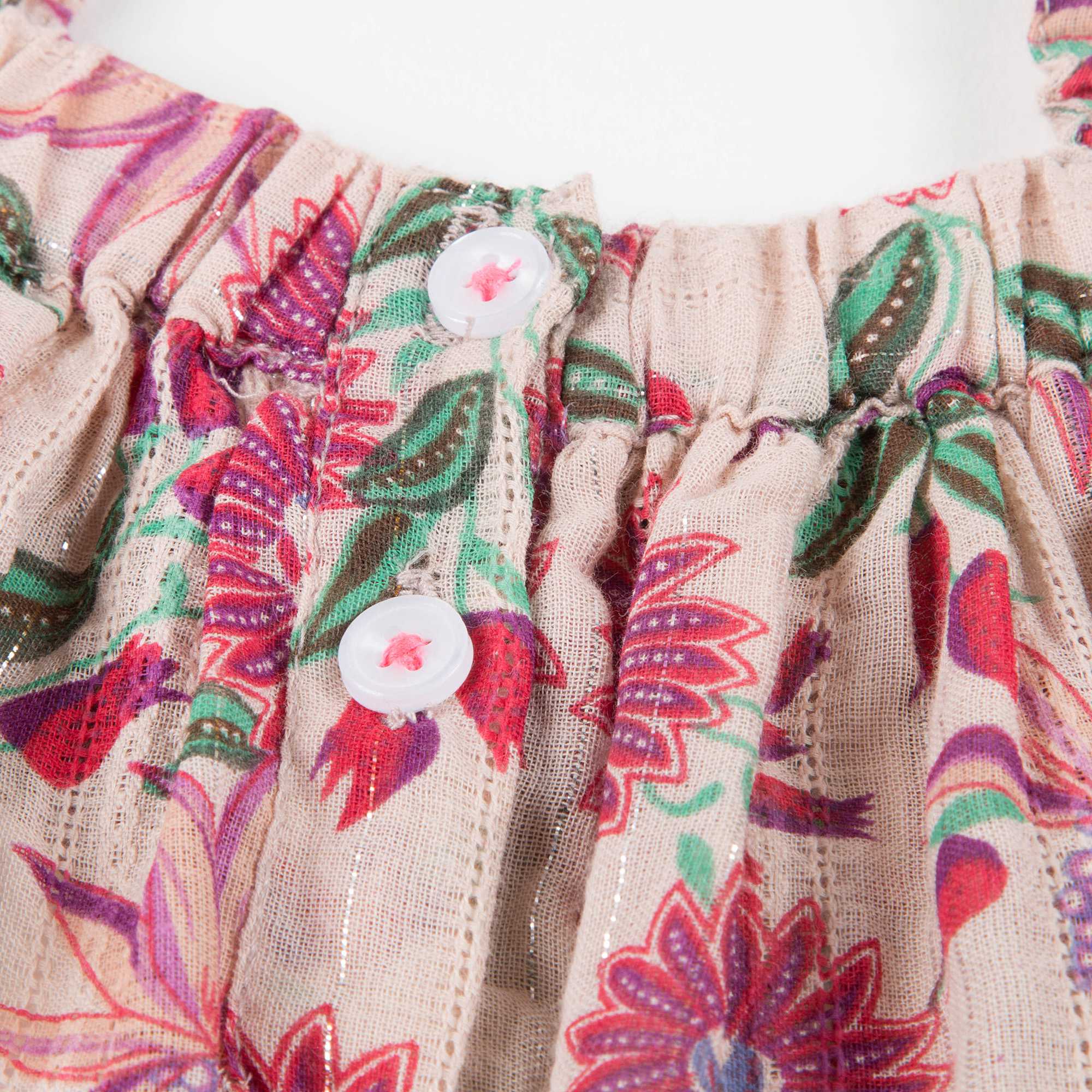 Girls White Flower "Lola" Dress