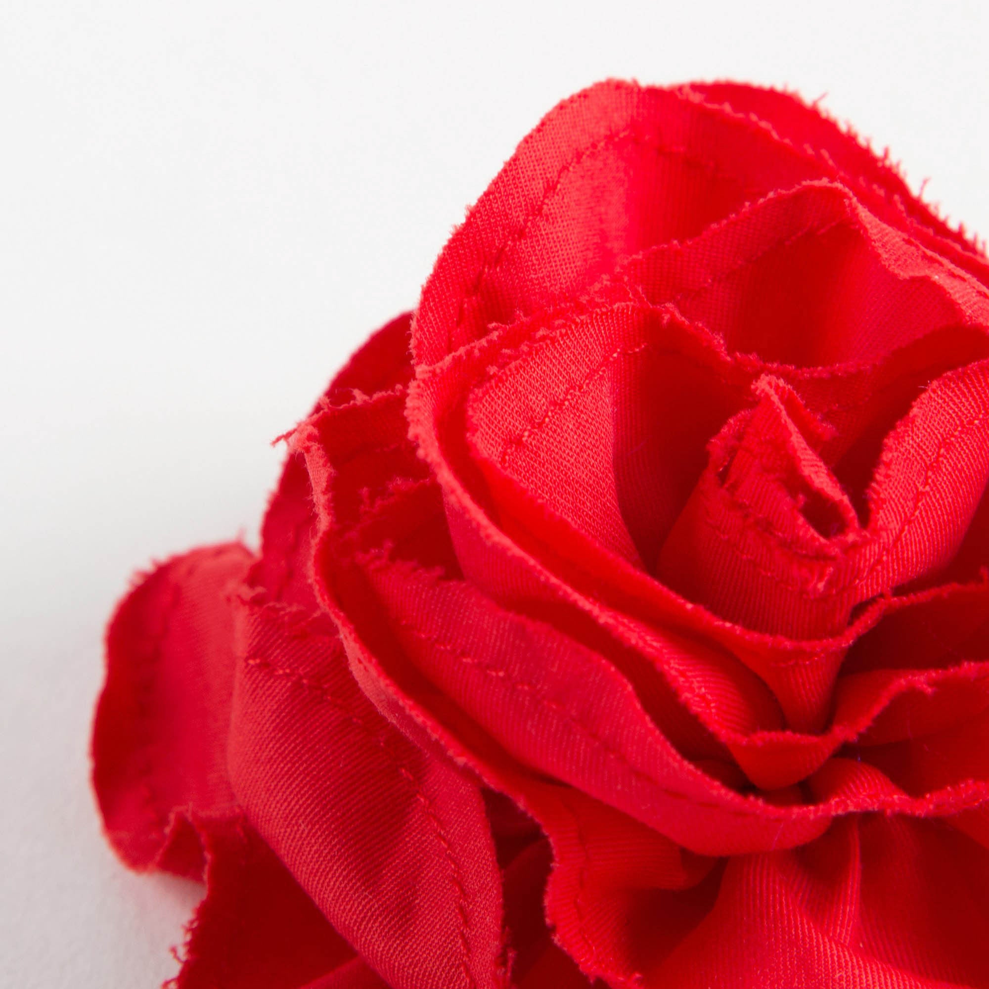 Girls Red Headdress Flower