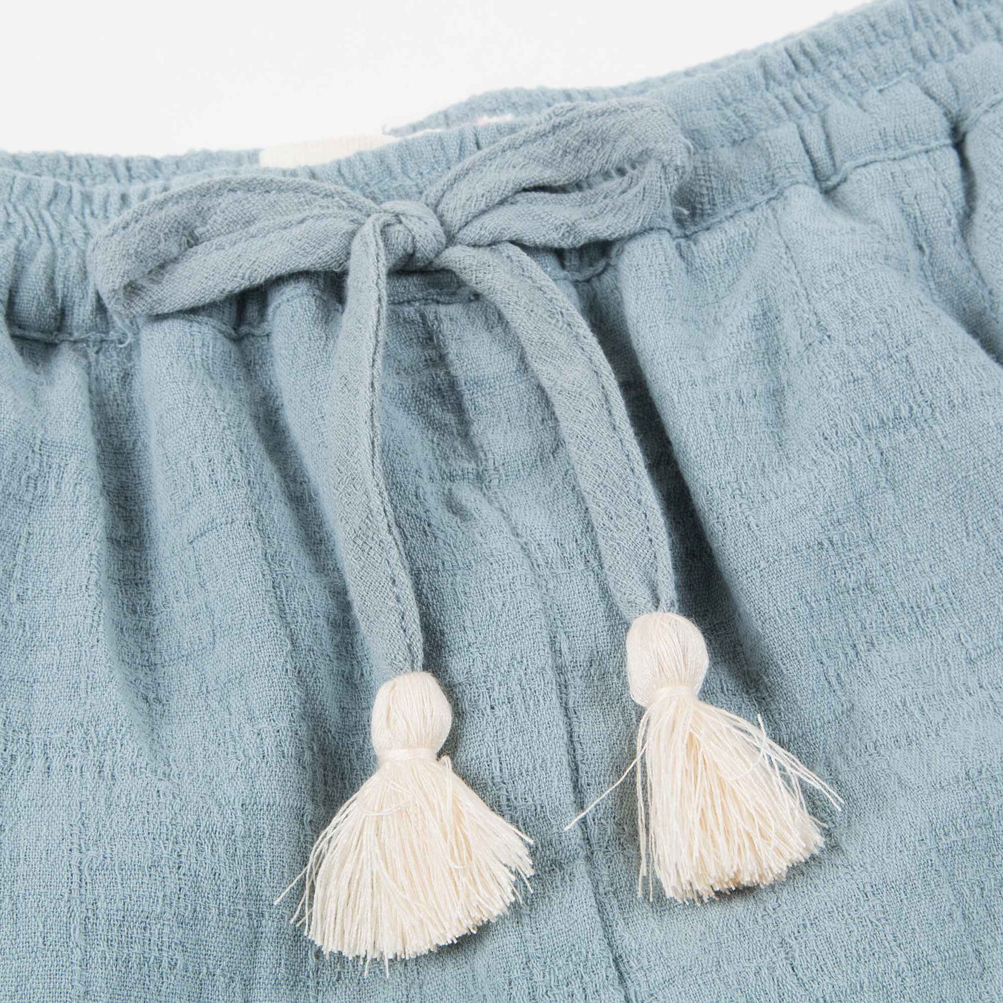 Girls Silver Blue "Taroudant" Shorts