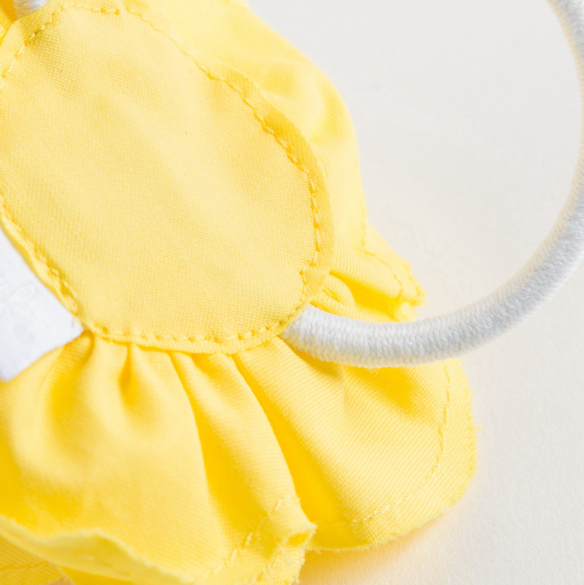 Girls Yellow Headdress Flower