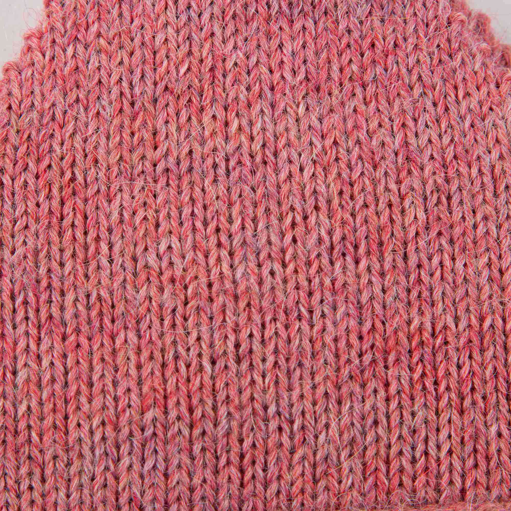 Baby Rose Pink Alpaca Wool Crown