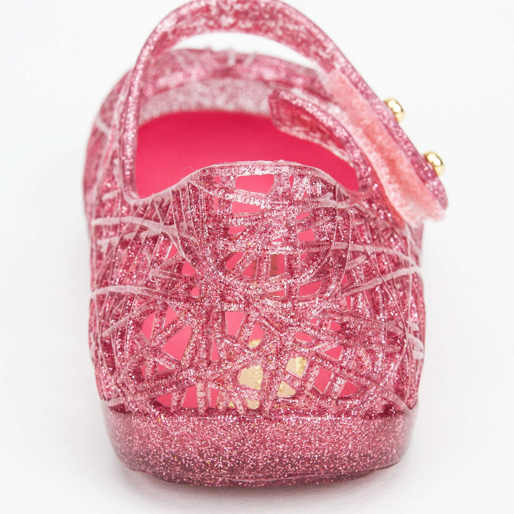 Girls Pink Nest Jelly Shoes