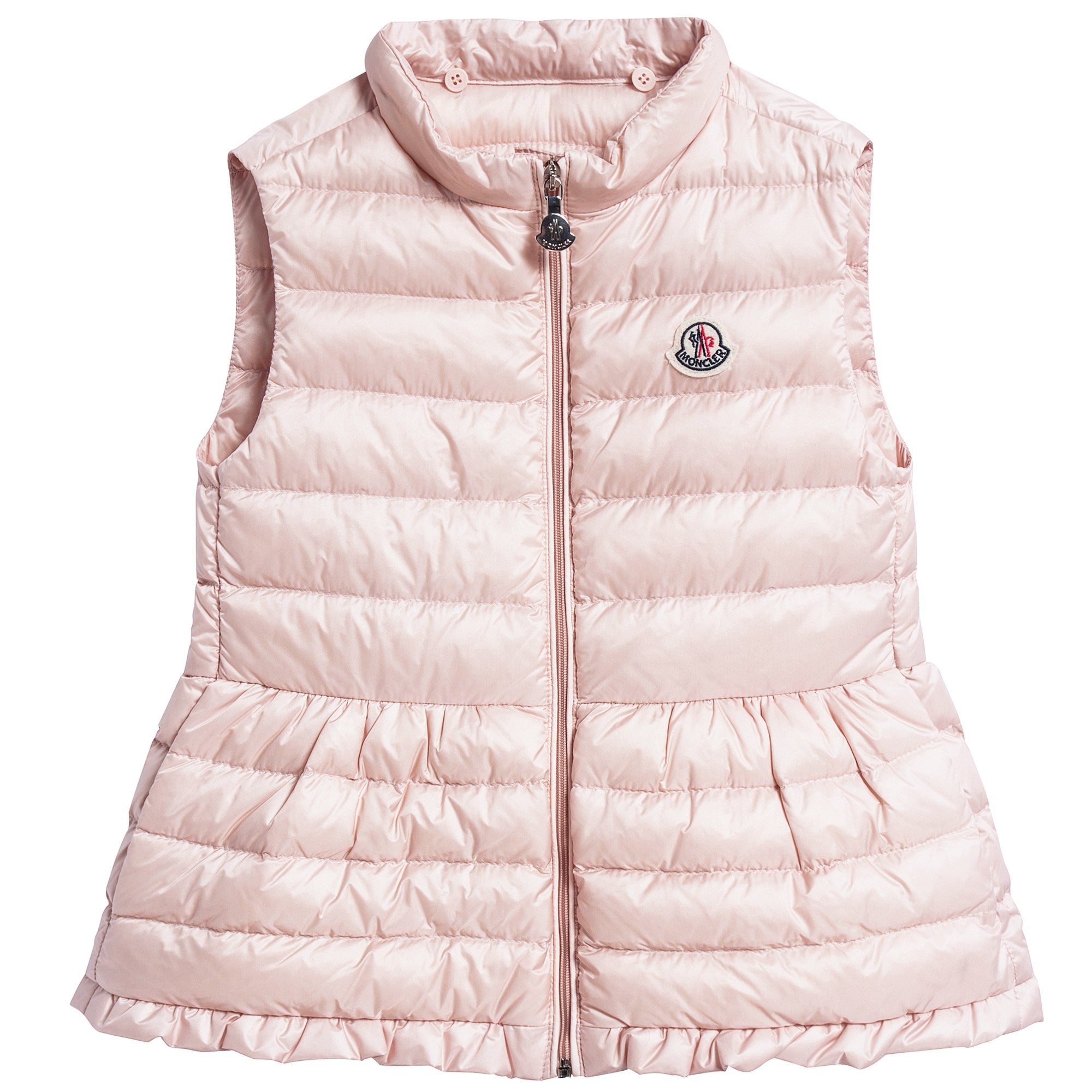 Girls Pale Pink "Cheramette" Gilet