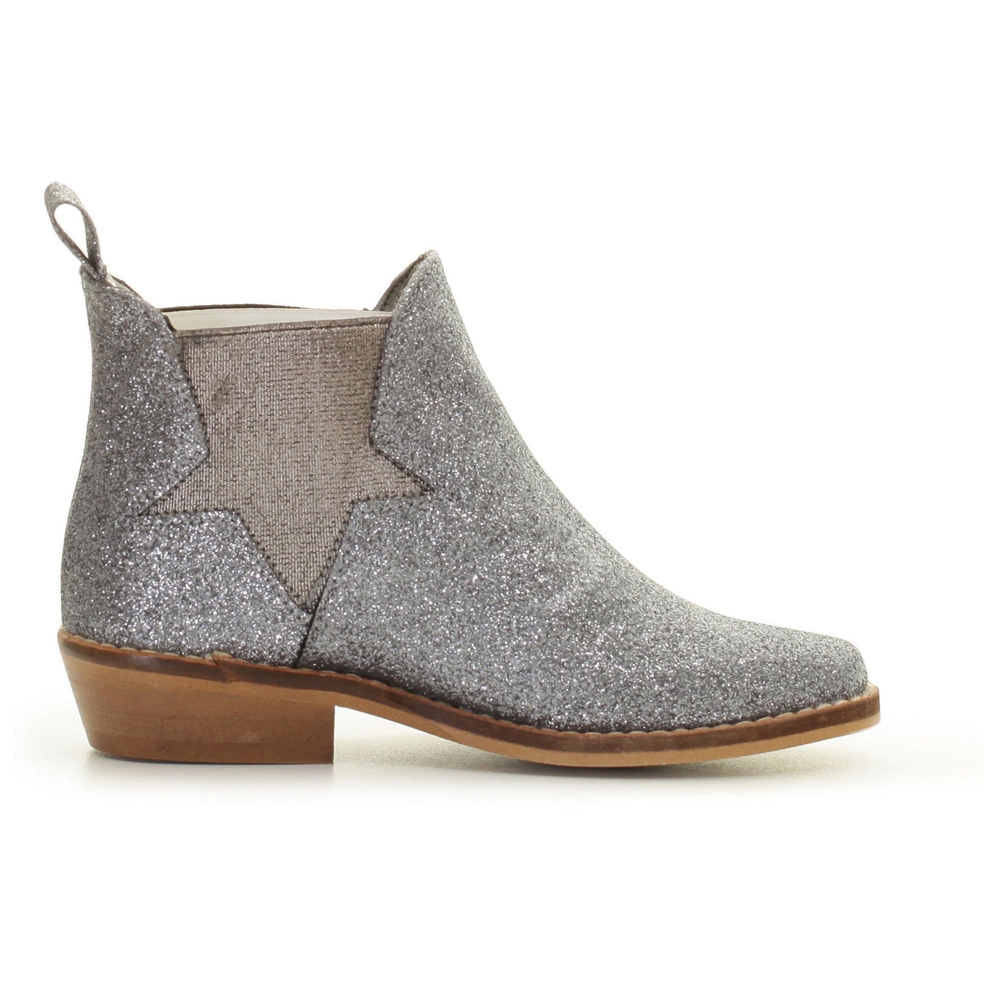 Girls Dark Grey Star Trims 'Lily' Boot - CÉMAROSE | Children's Fashion Store - 6