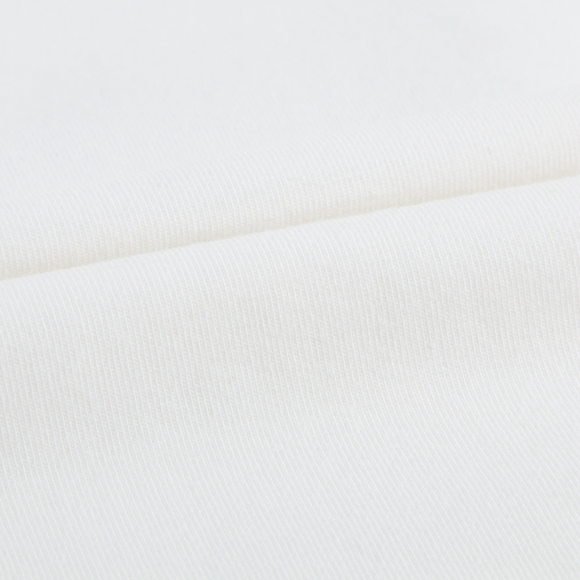 Girls Ivory Cotton T-shirt with Red Bow