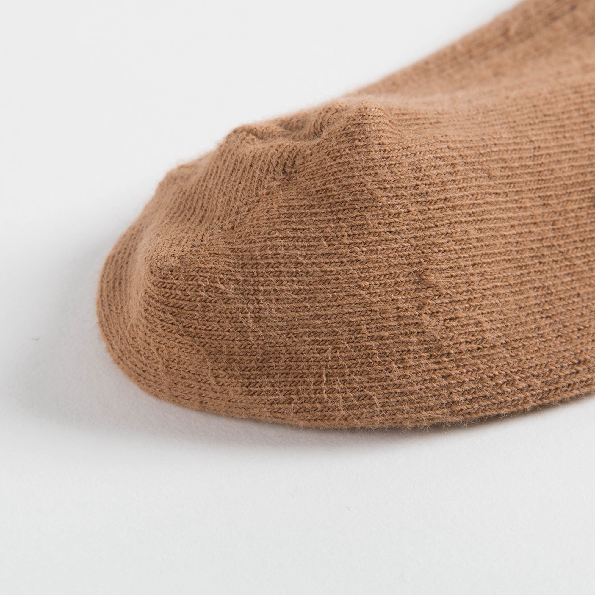 Girls Camel Ribbed Tights