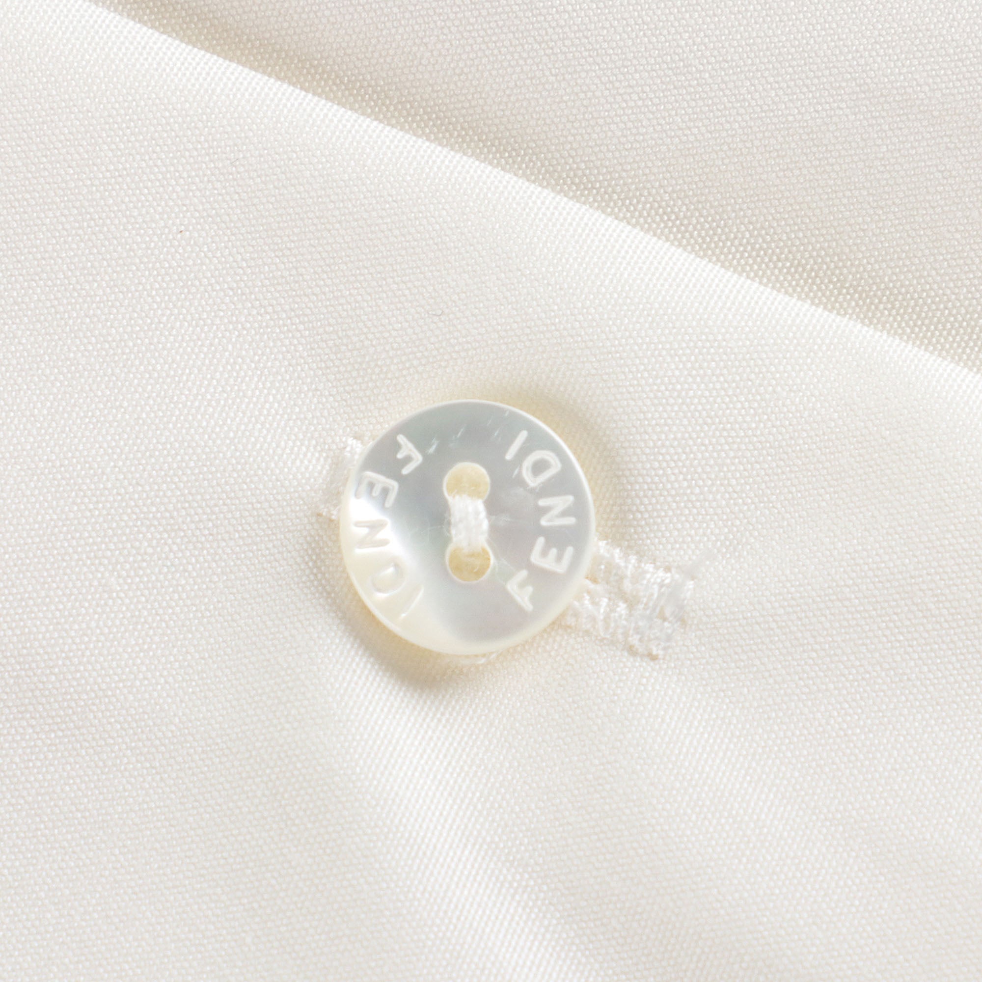 Girls White Cotton Shirt