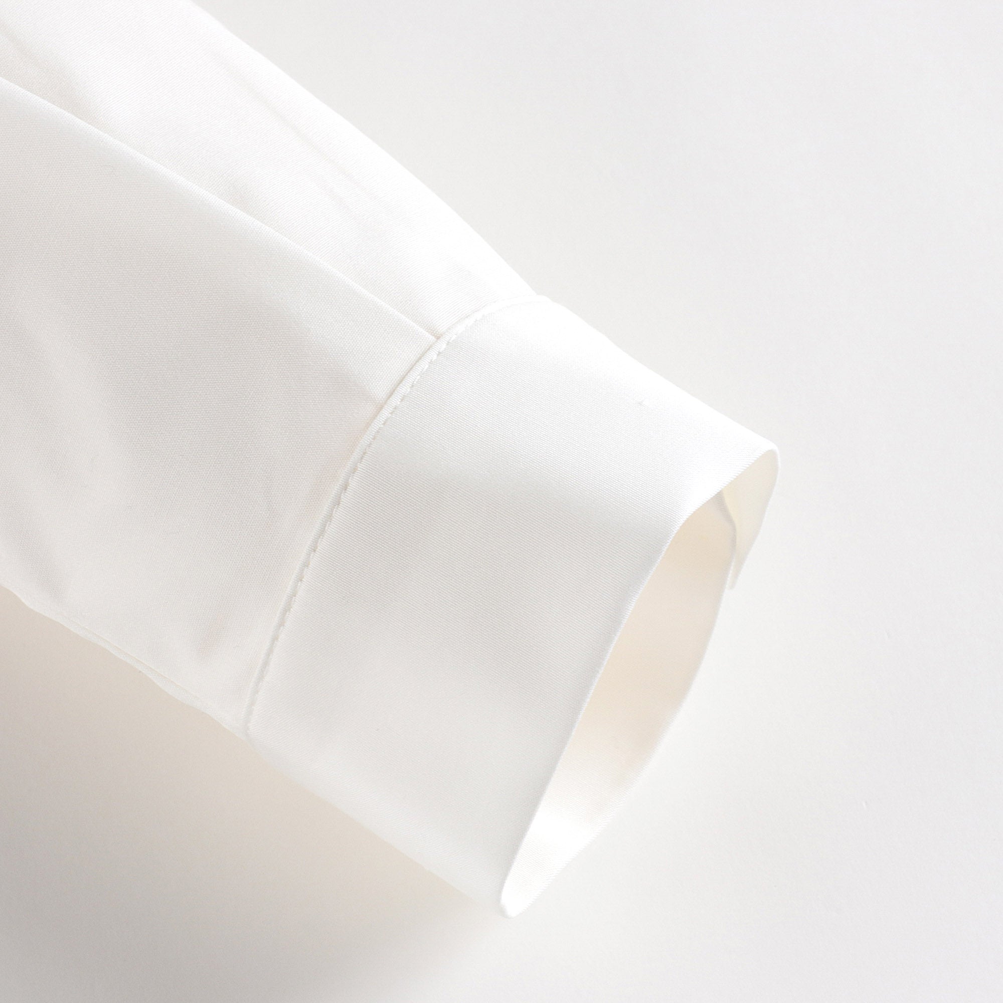 Girls White Cotton Shirt