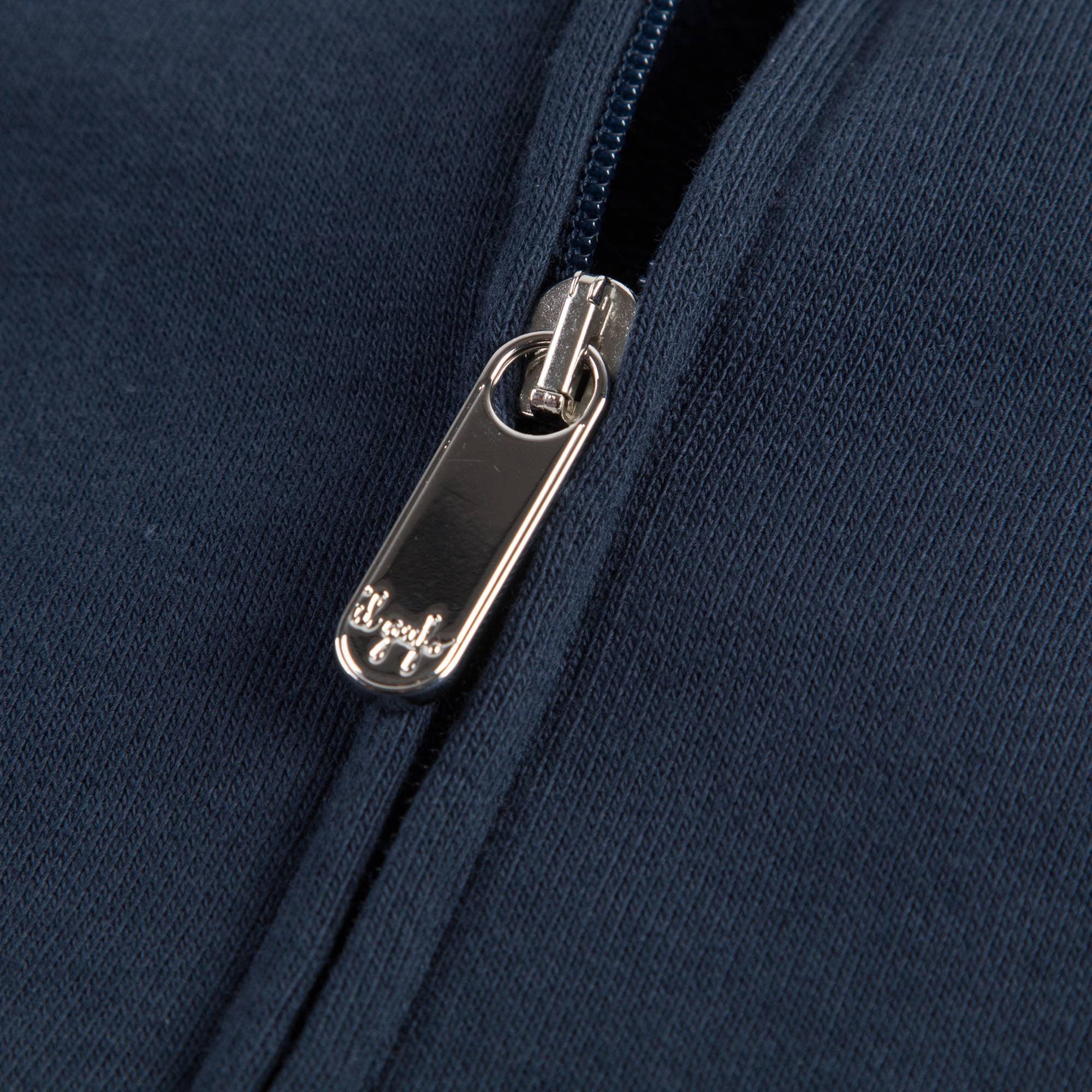 Girls Dark Blue Jersey Jacket