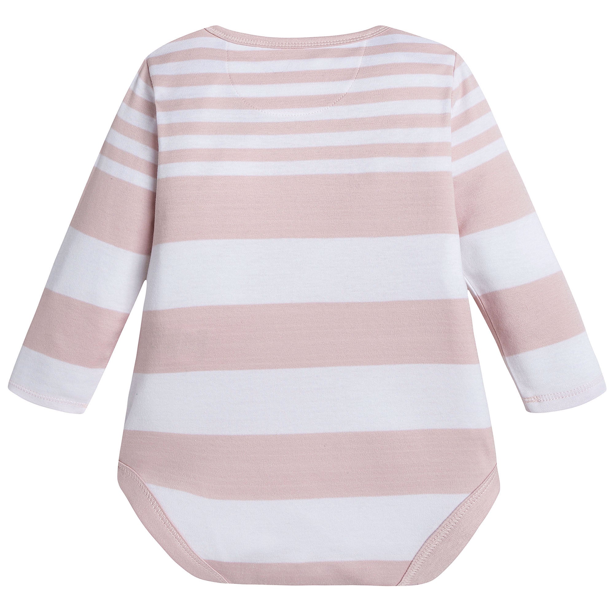 Grils White&Pink 3 Piece Babygrow Set - CÉMAROSE | Children's Fashion Store - 6