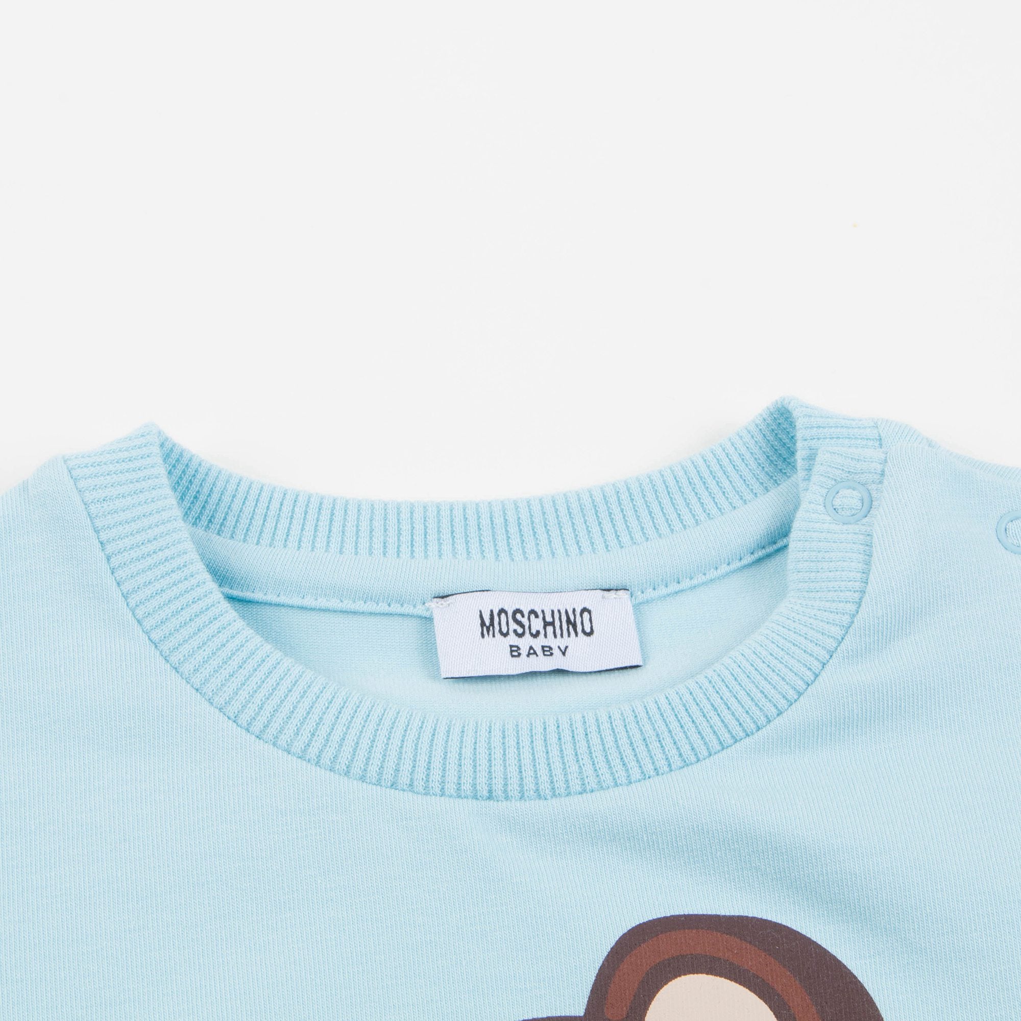 Baby Light Blue Cotton T-shirt