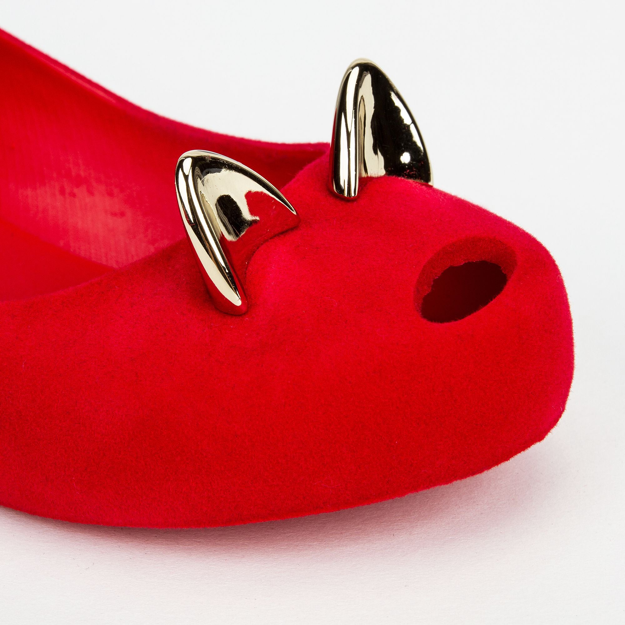Girls Red Cat Shoes