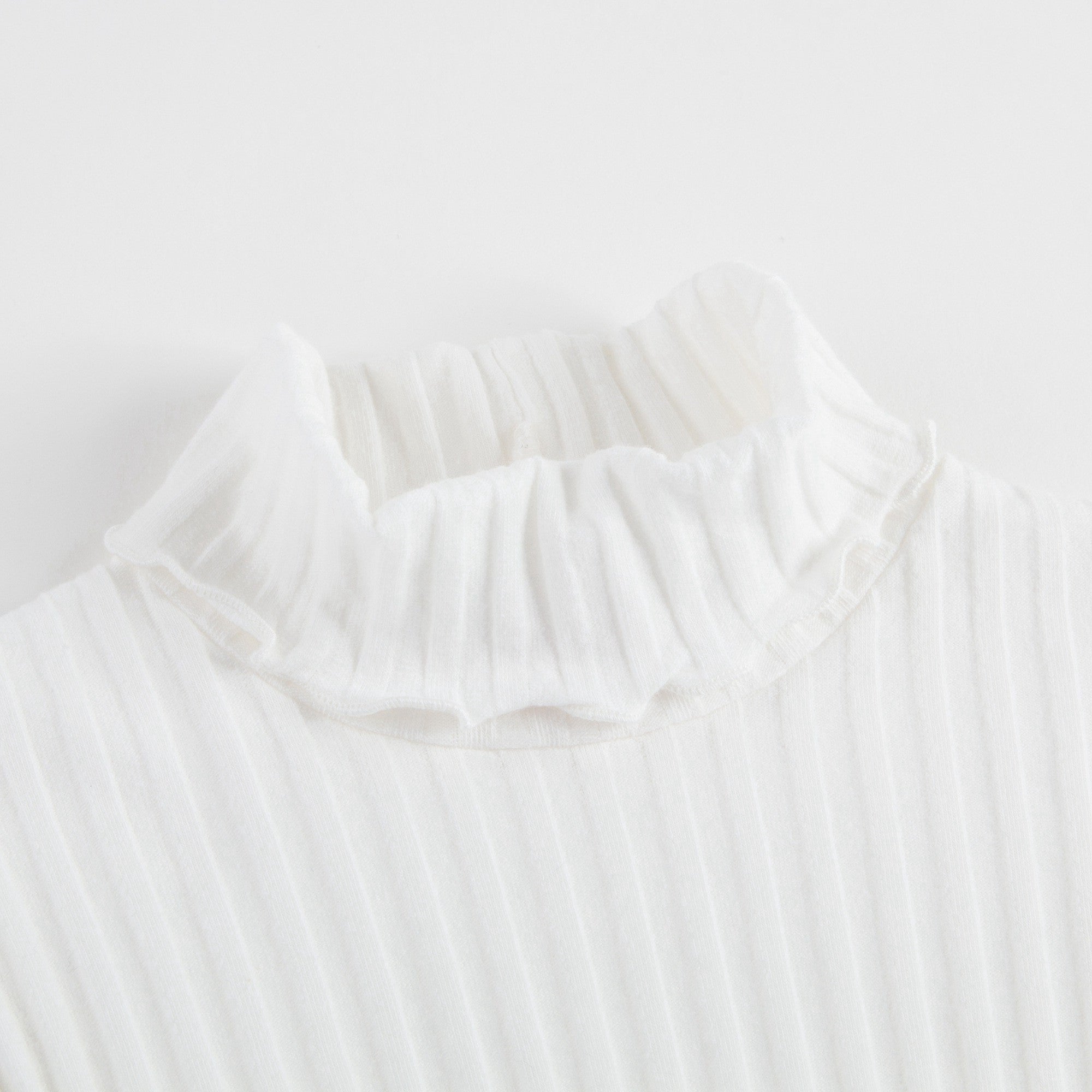 Girls Ivory Striped Top