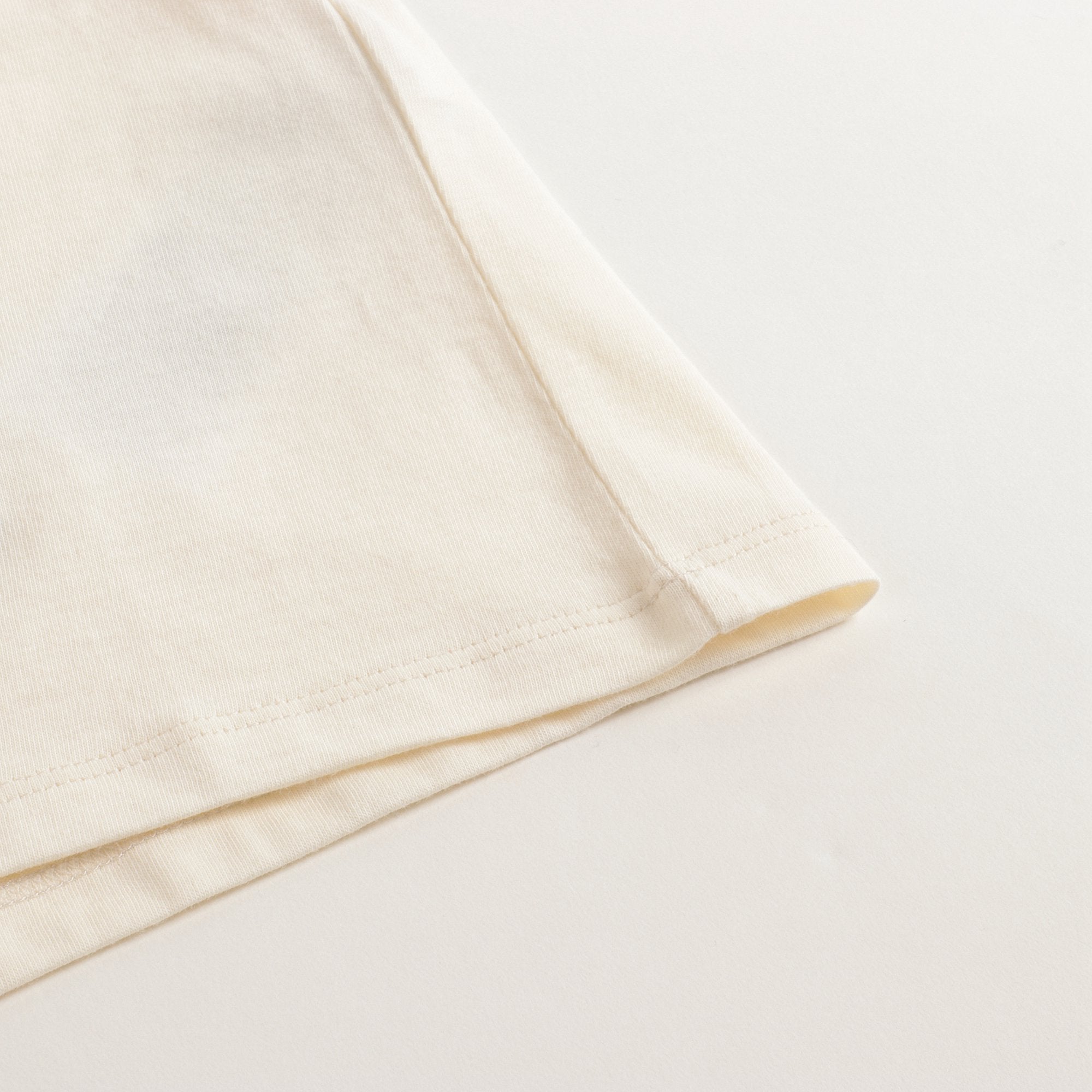 Girls White Logo Cotton T-shirt