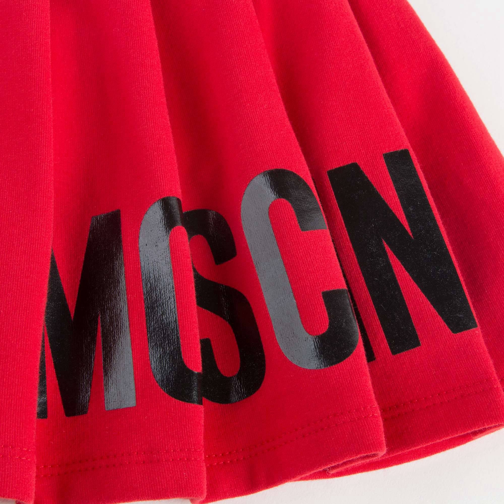 Girls Red Logo Skirt