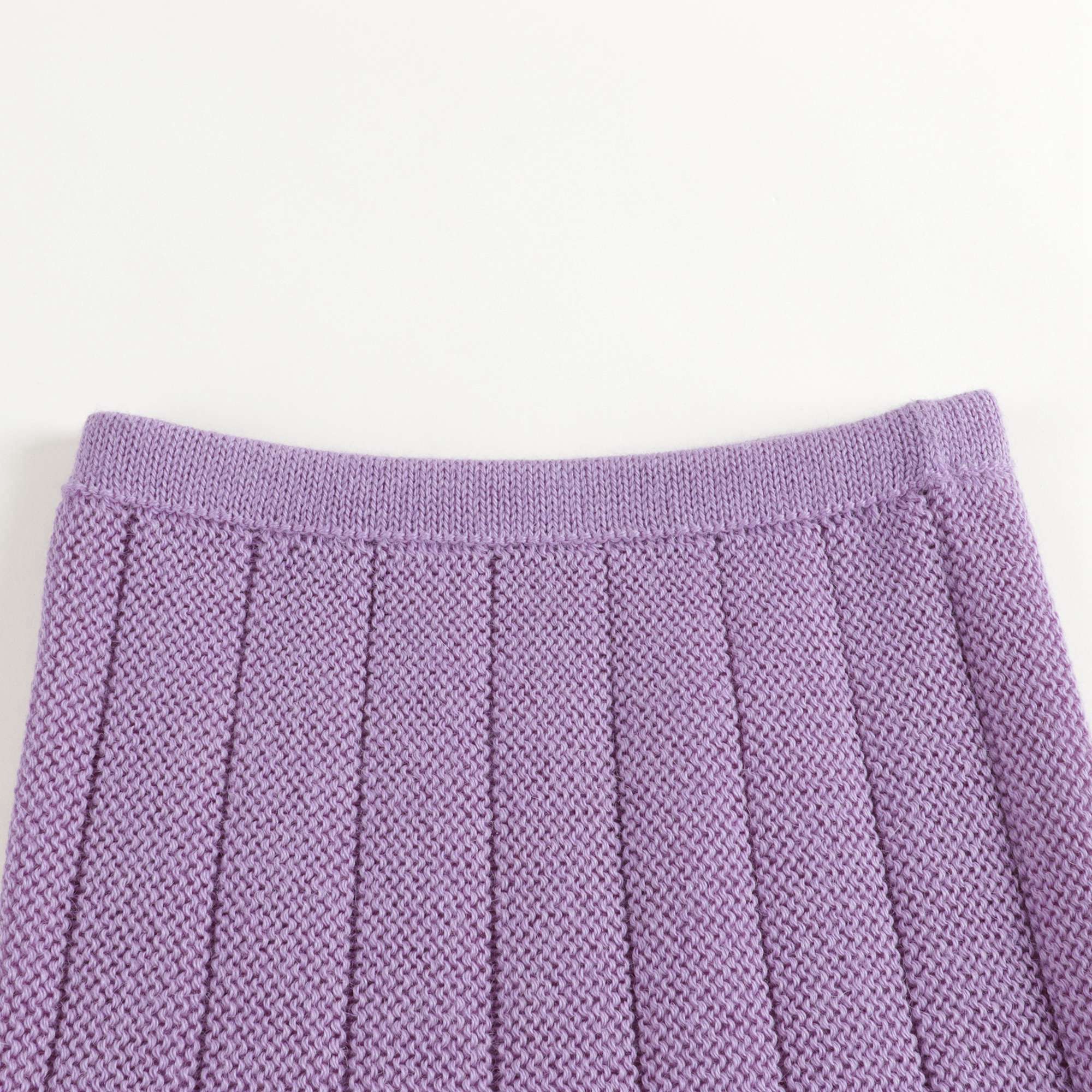 Girls Lilac Baby Alpaca Everyday Skirt