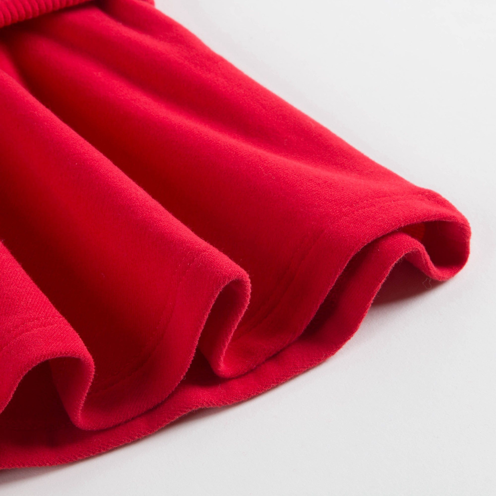 Baby Girls Poppy Red Cotton Dress