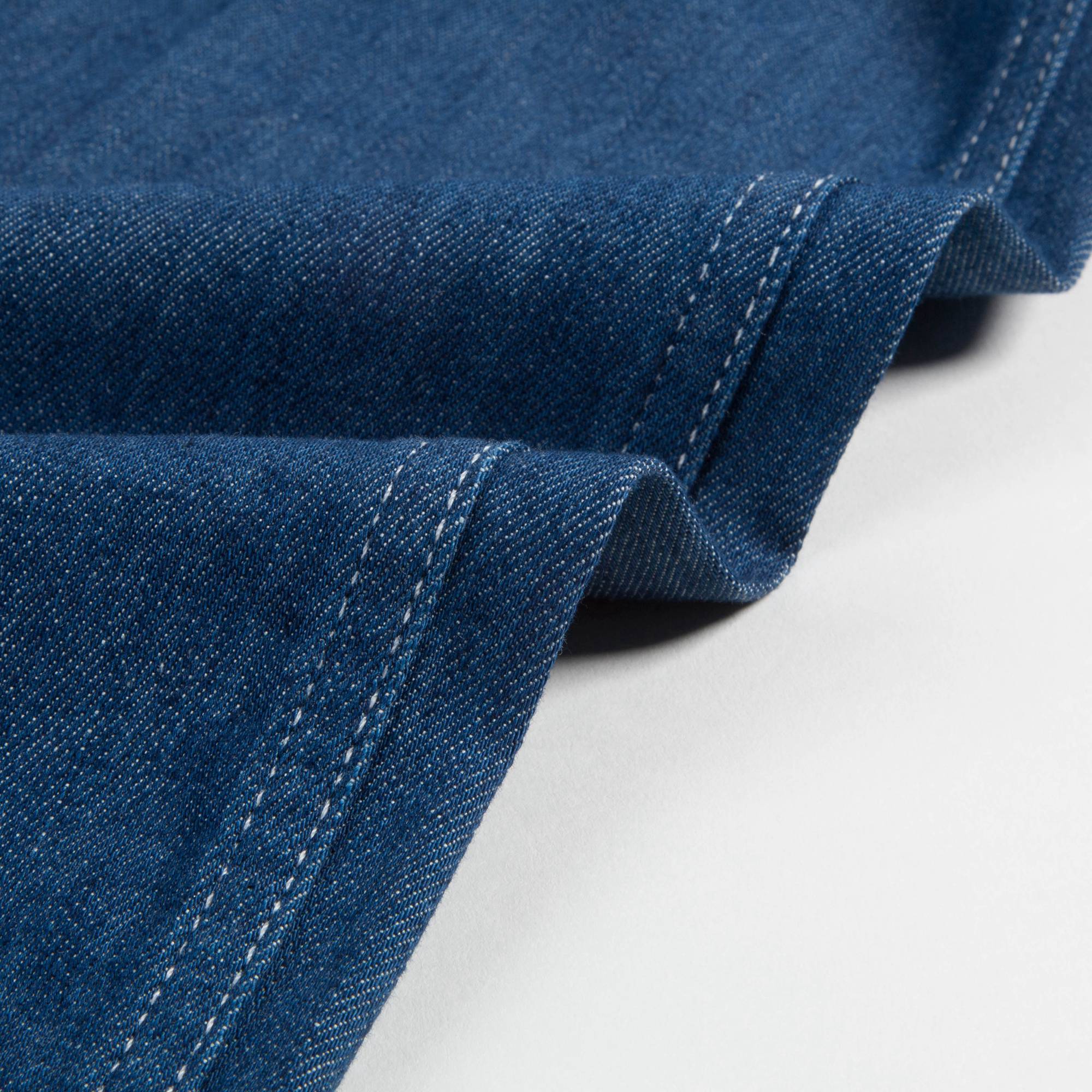 Girls Blue Scurissimo Cotton Broad Leg Pants