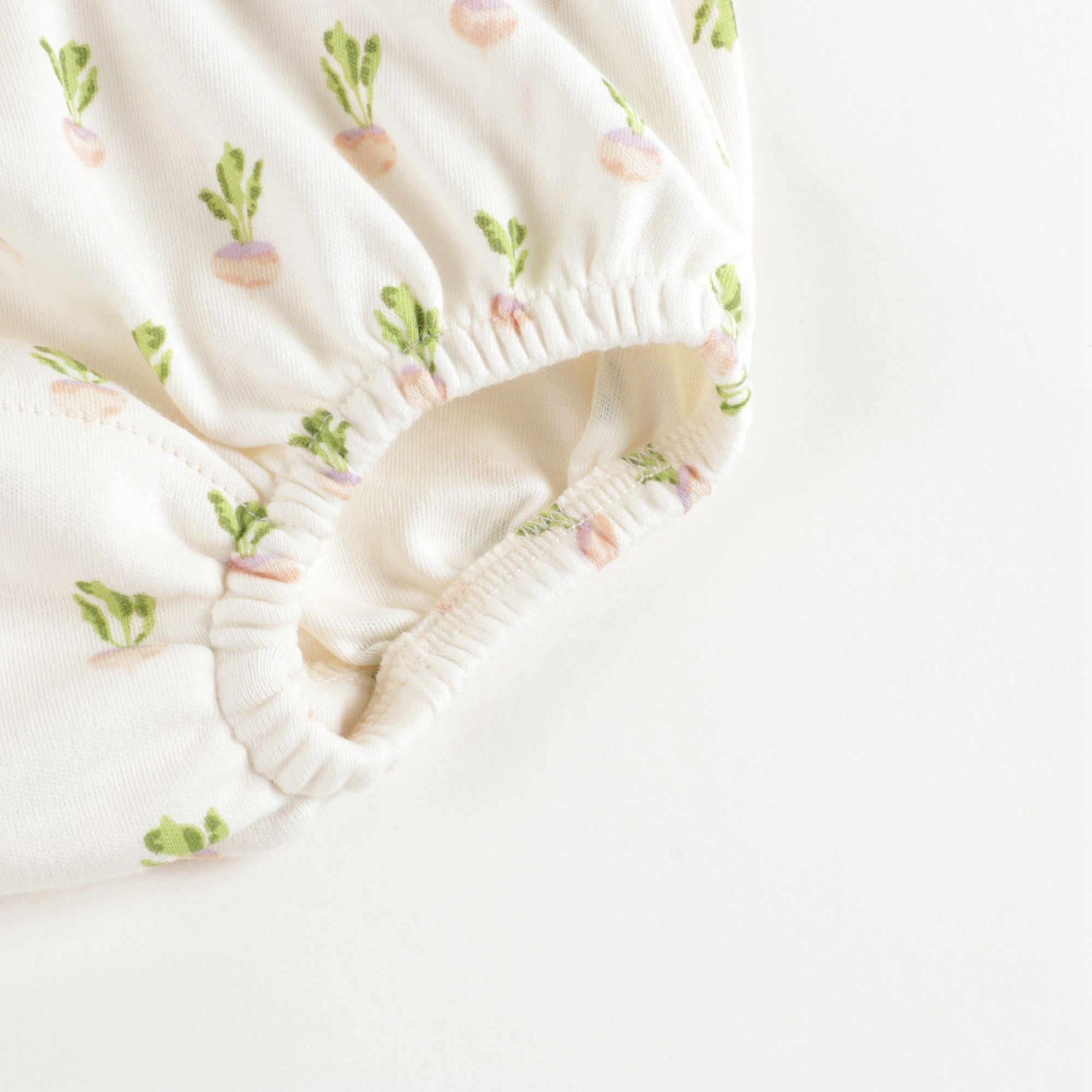 Baby Boys & Girls White Gardenia Bloomer