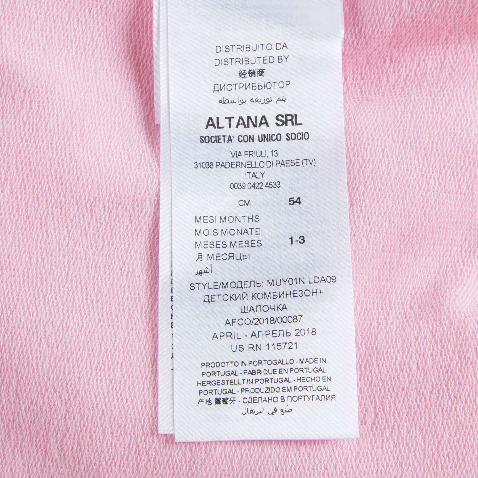 Baby Girls Rose Cotton Sets
