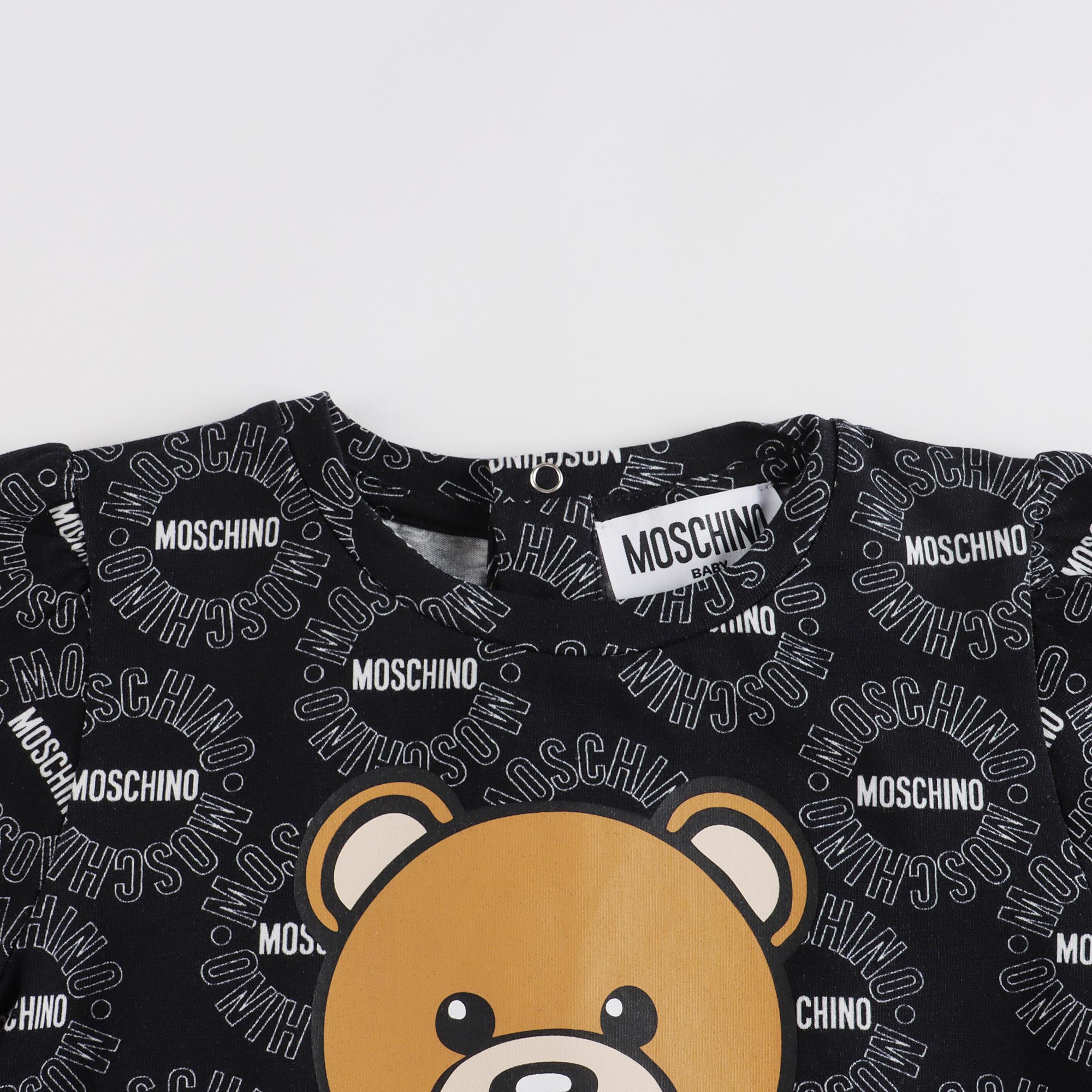 Baby Girls Black Cotton Set