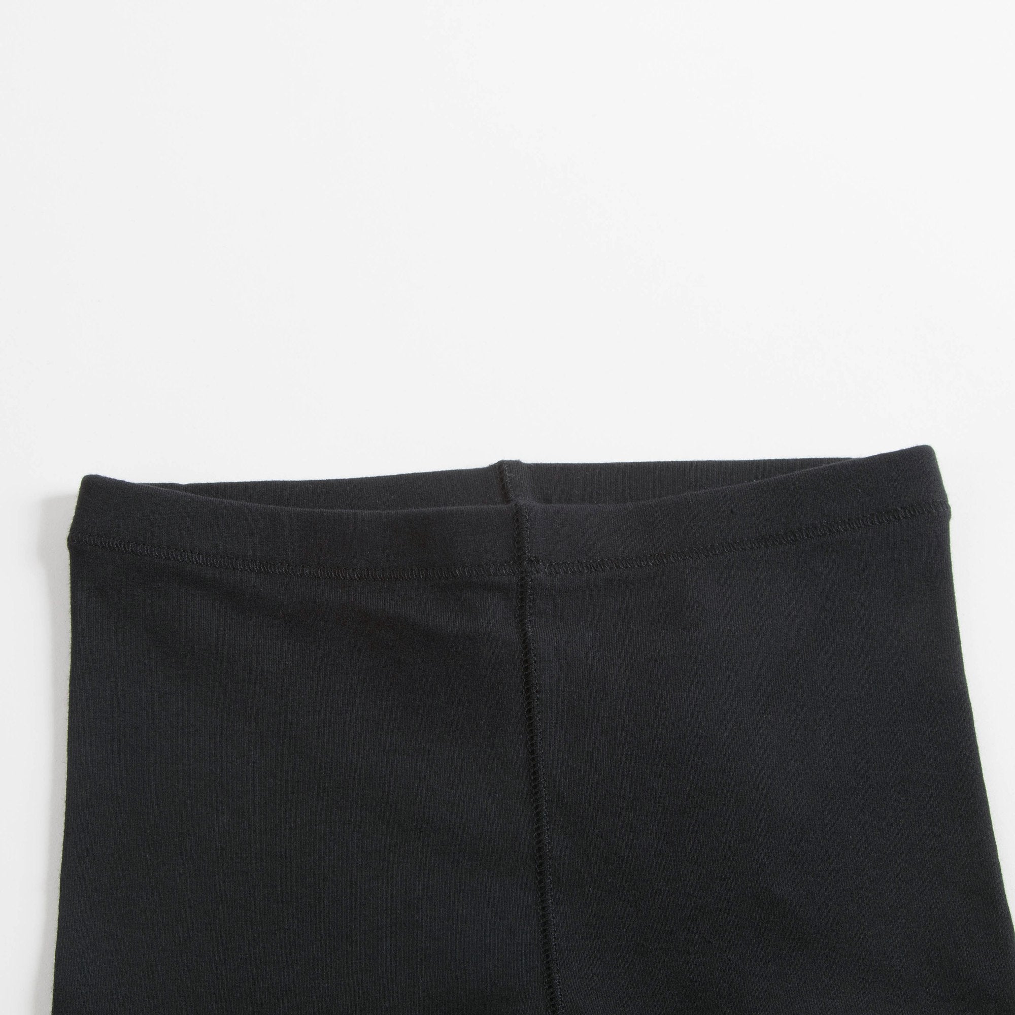 Baby Girls Black Cotton Leggings