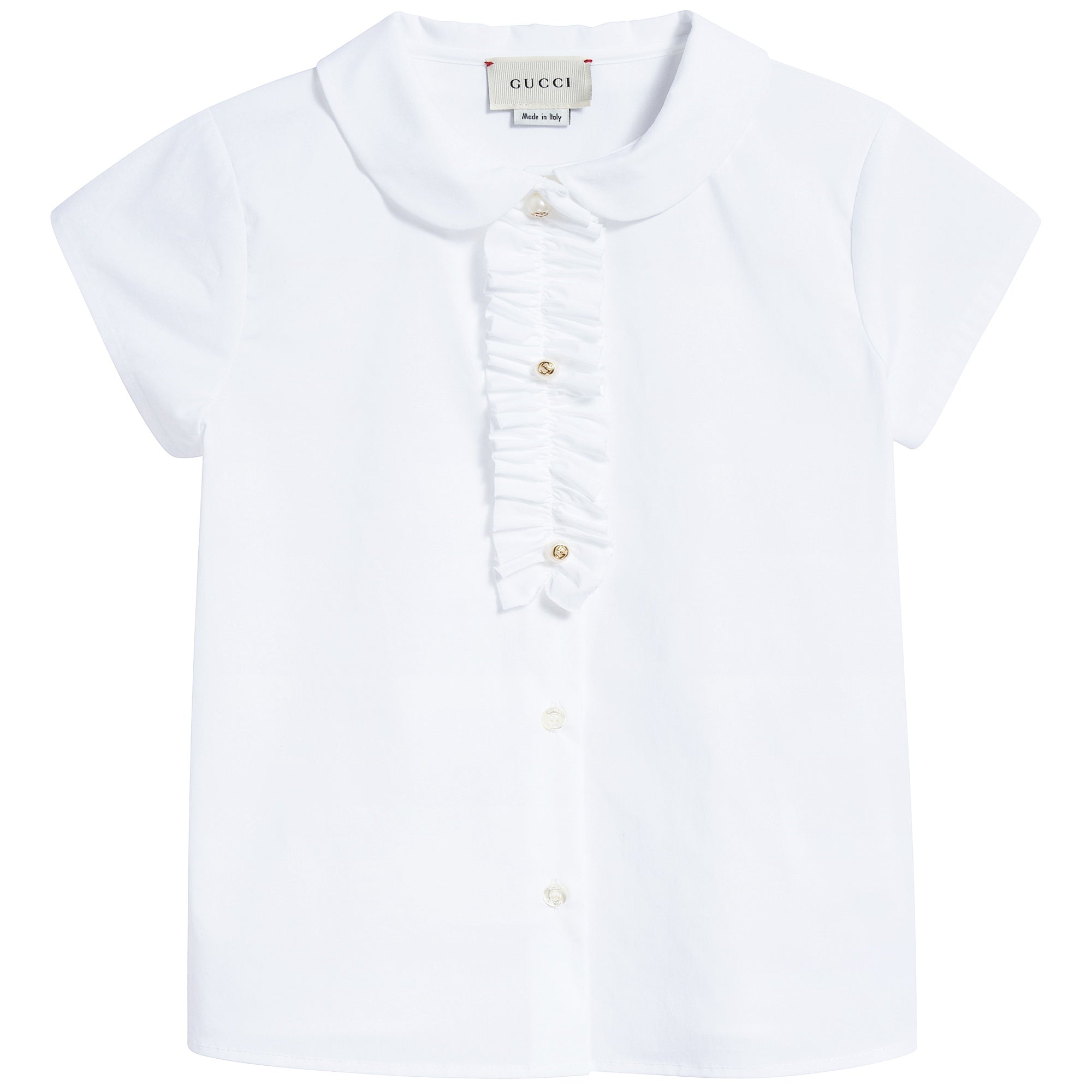 Girls Optical White T-shirt