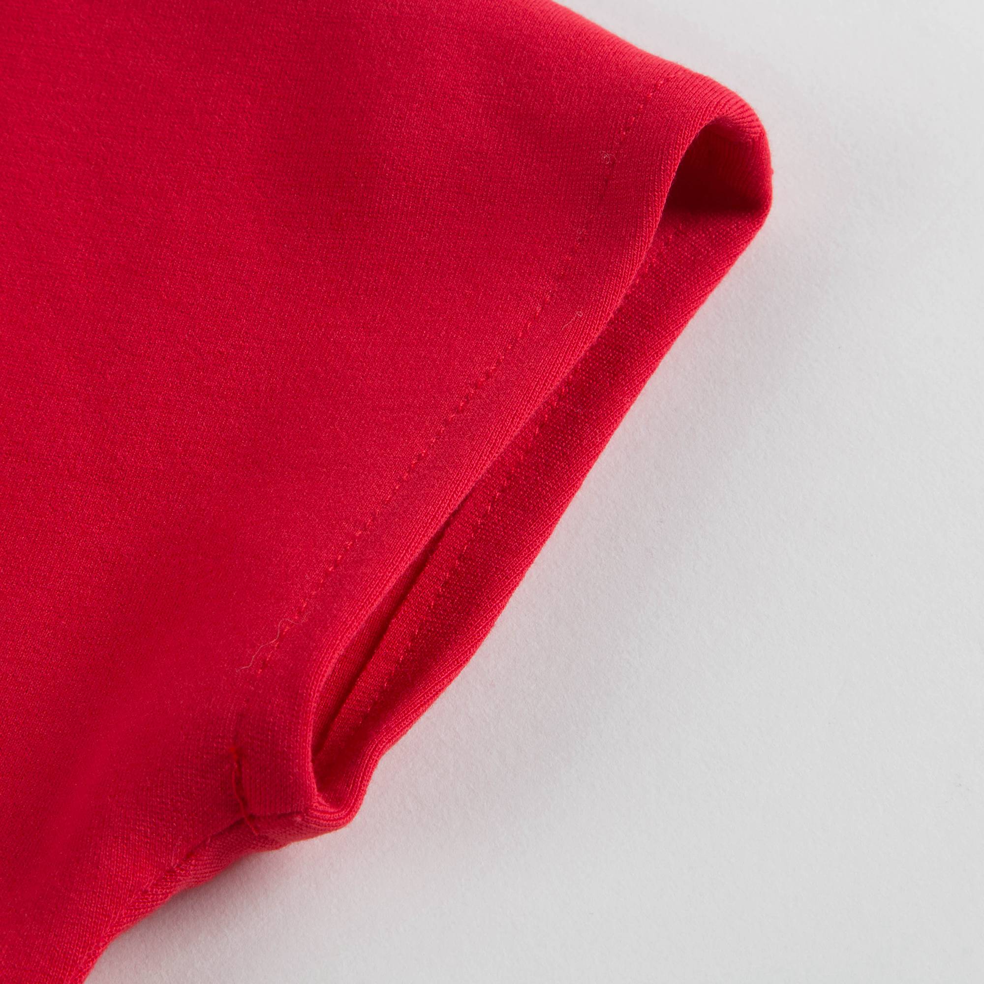 Baby Girls Poppy Red Cotton Dress