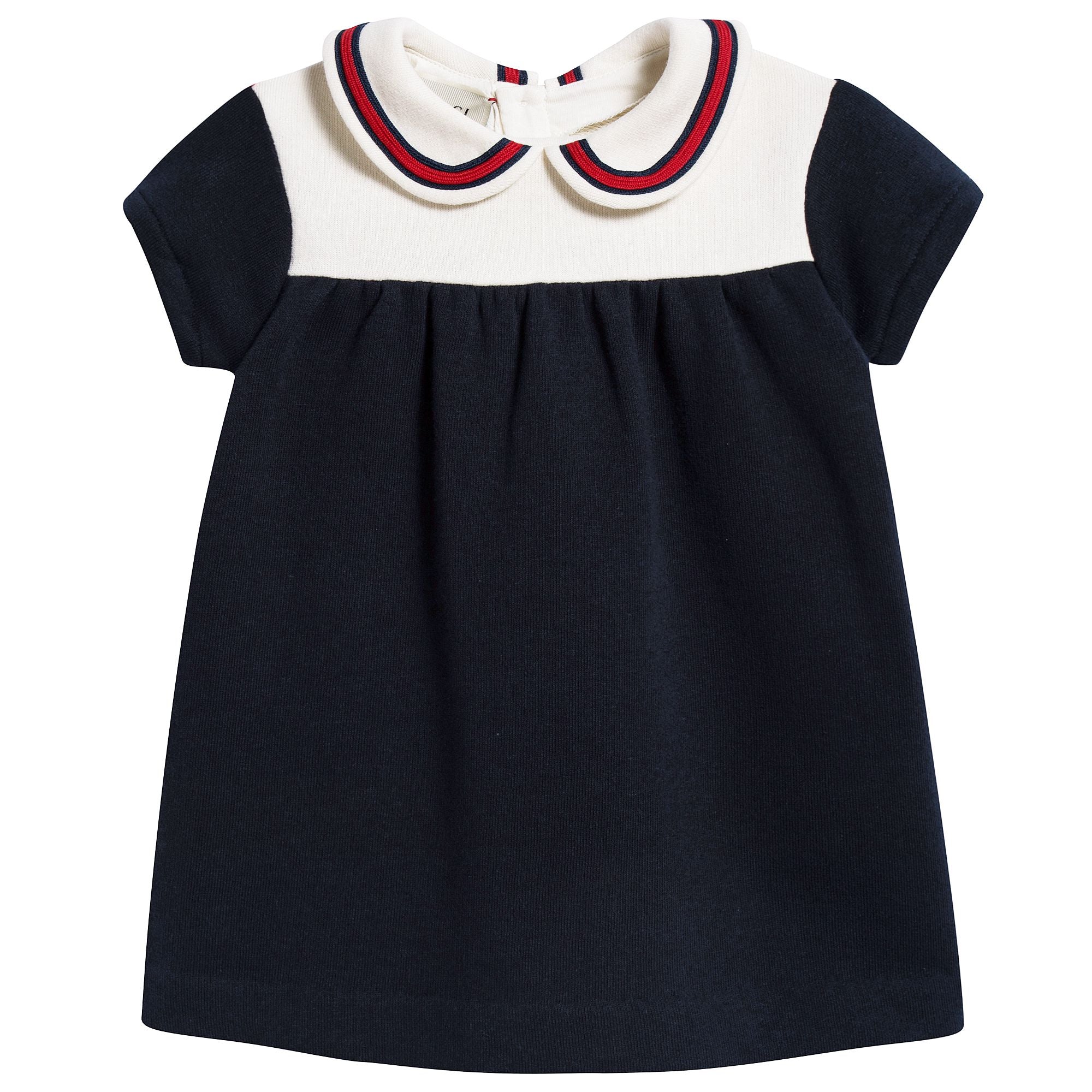 Baby Girls Blue Jersey Dress