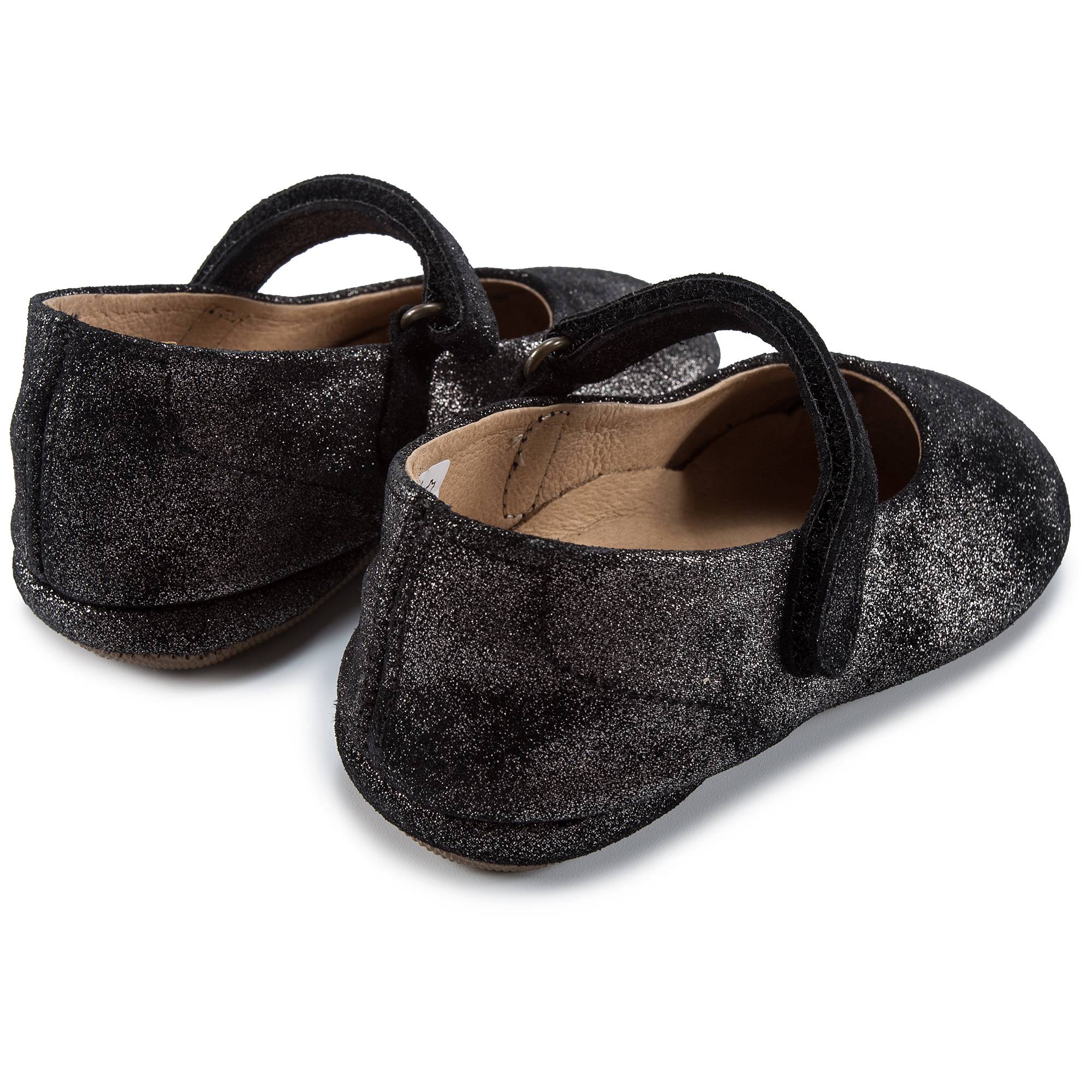 Girls Black Flat Shoes