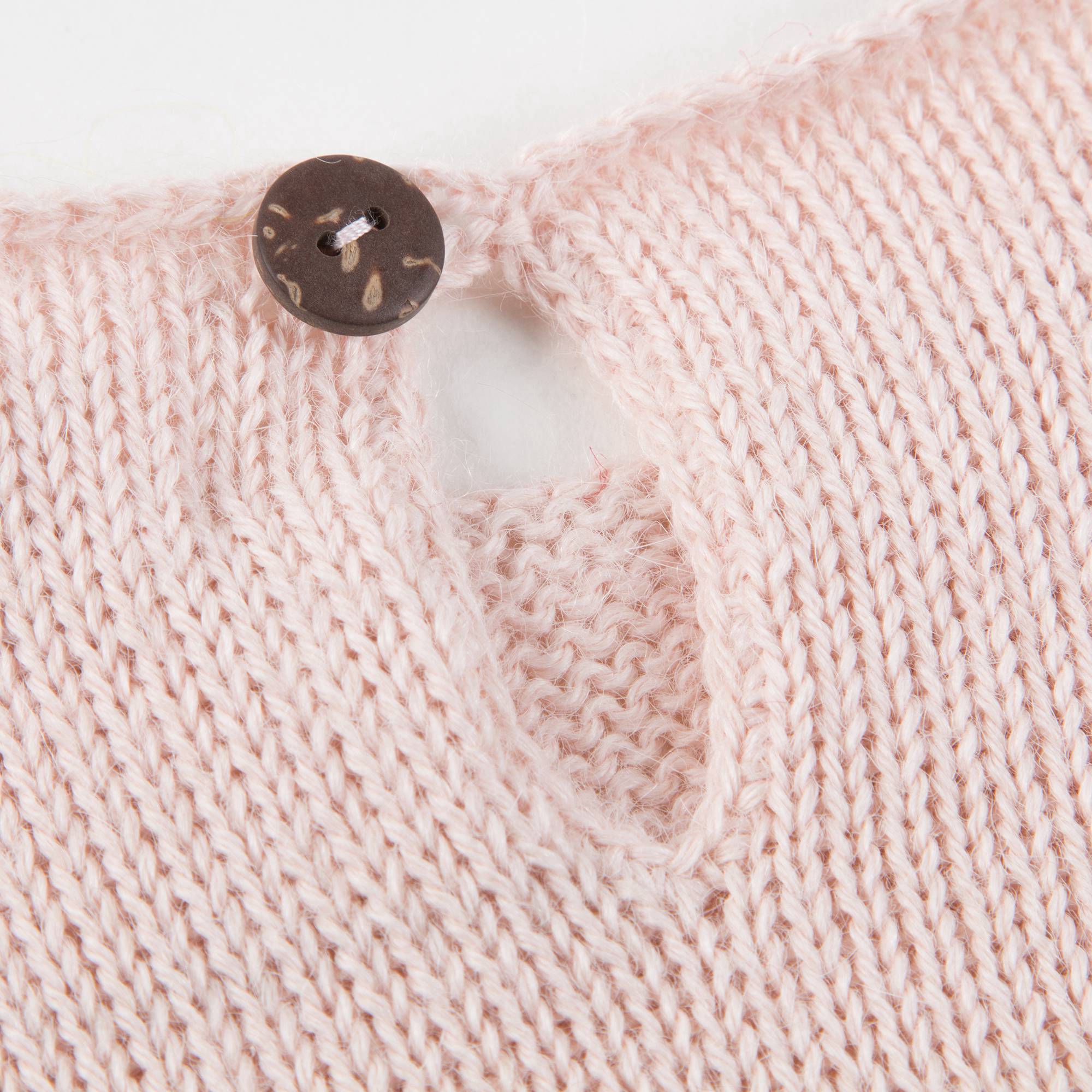 Baby Light Pink Love Alpaca Sweater