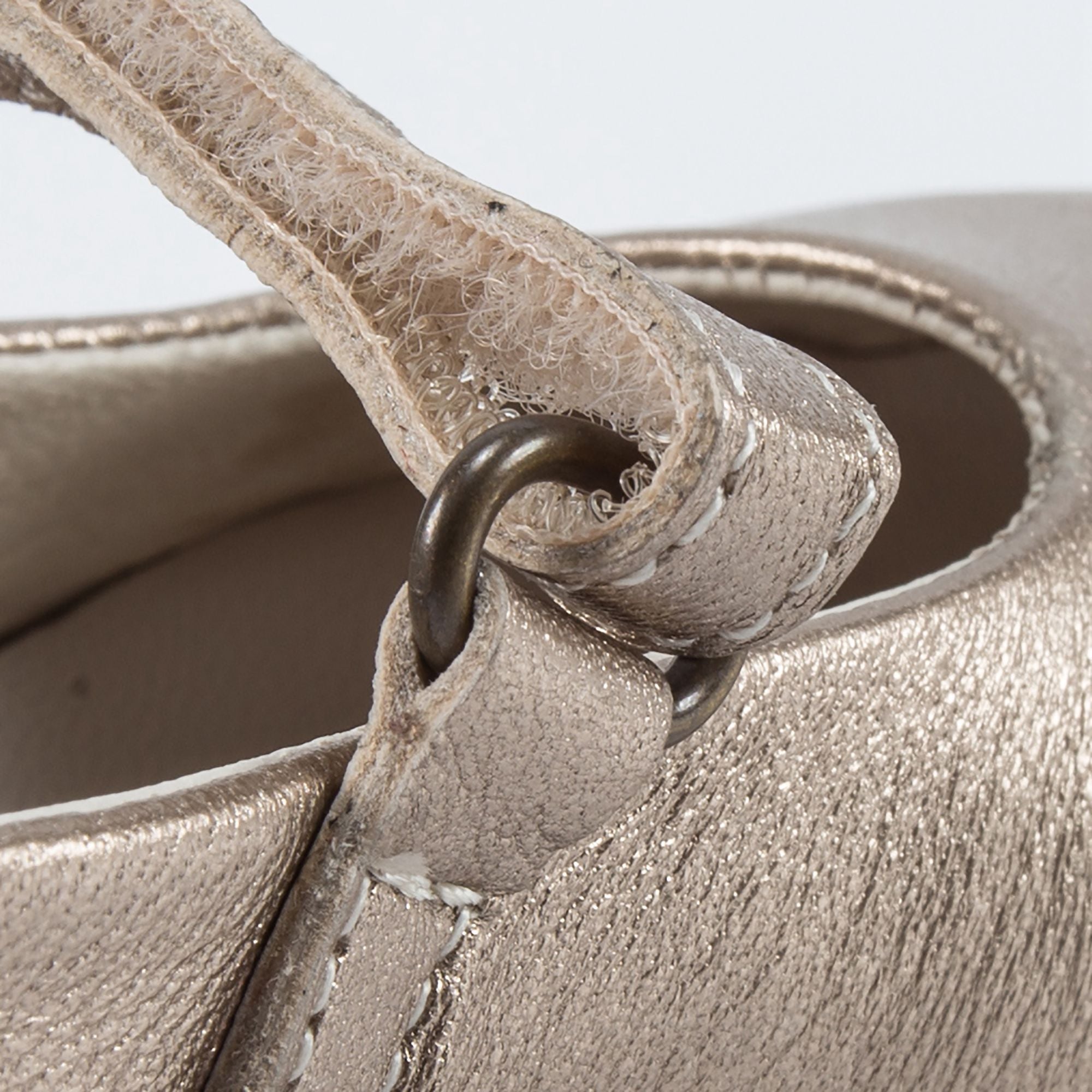 Girls Copper Flat Shoes