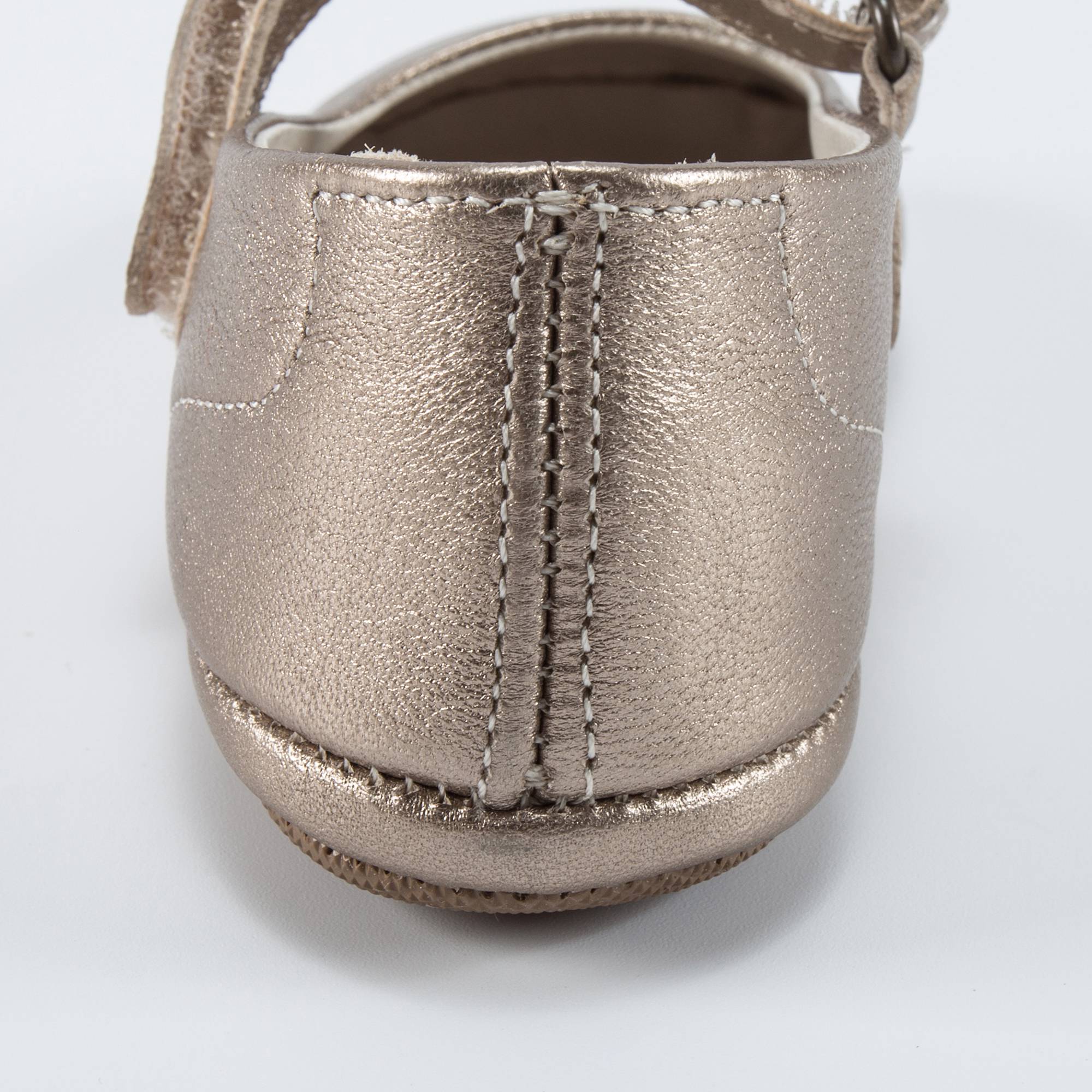 Girls Copper Flat Shoes