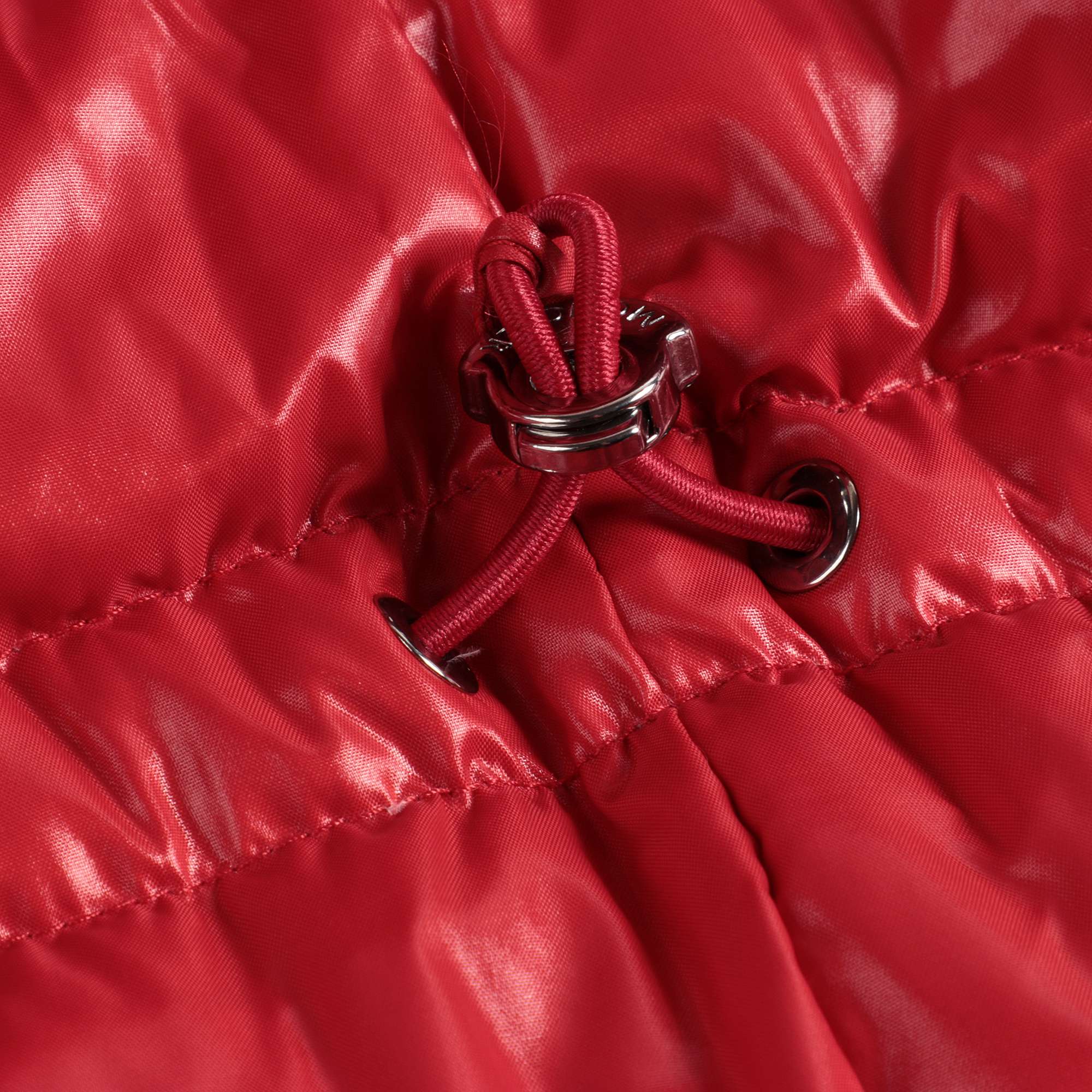 Girls Red "SEWEN" Padded Down Coat